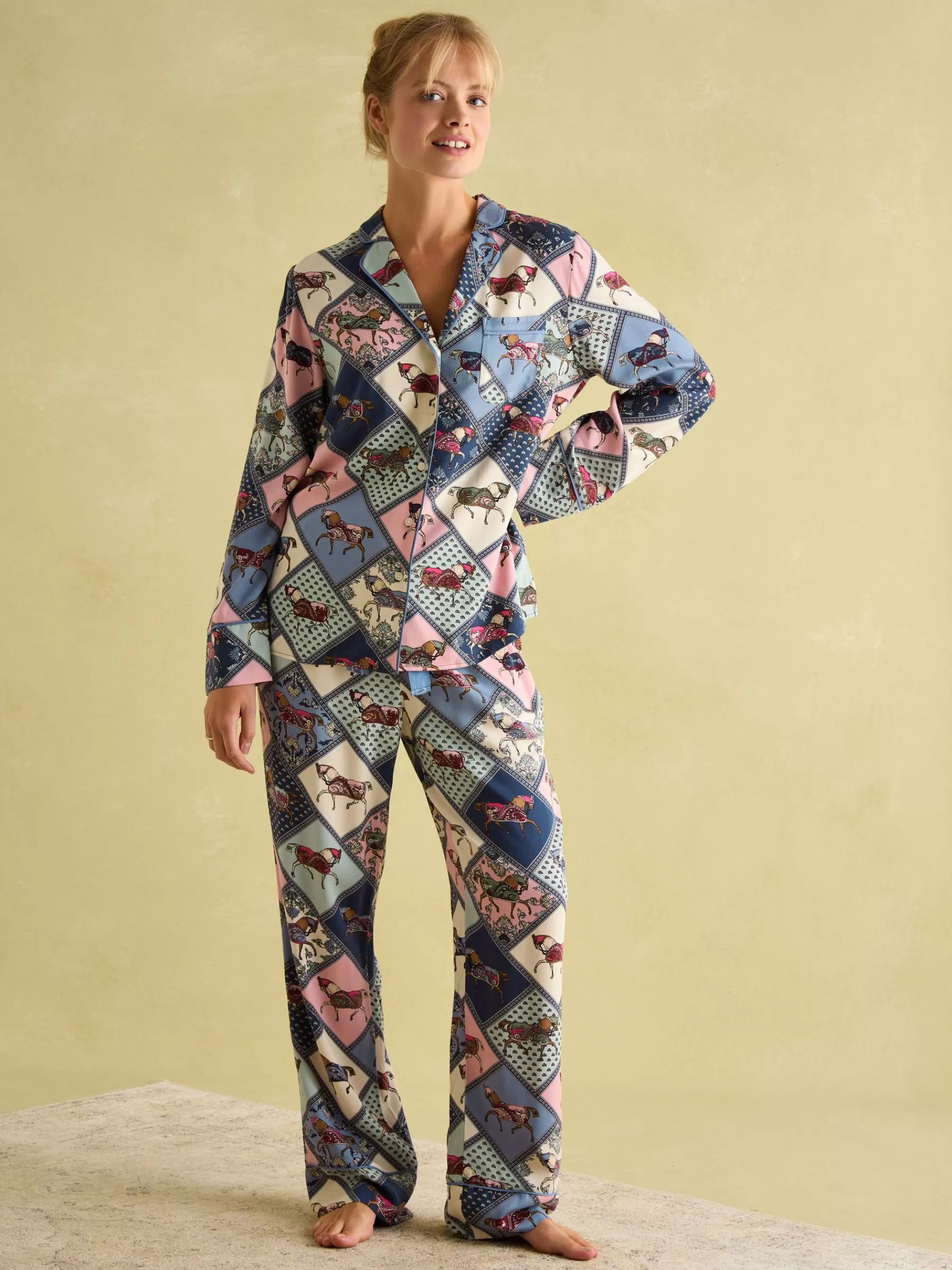 Joules Alma Pyjama Set Multi Online