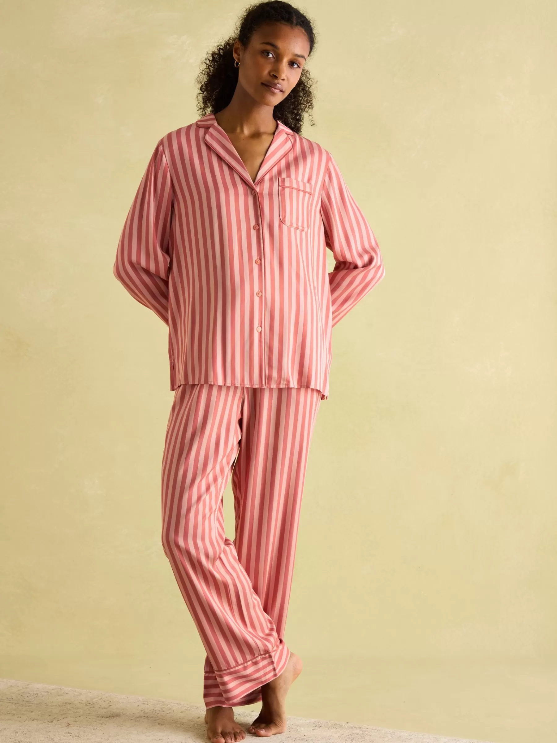 Joules Alma Pyjama Set Pink Best