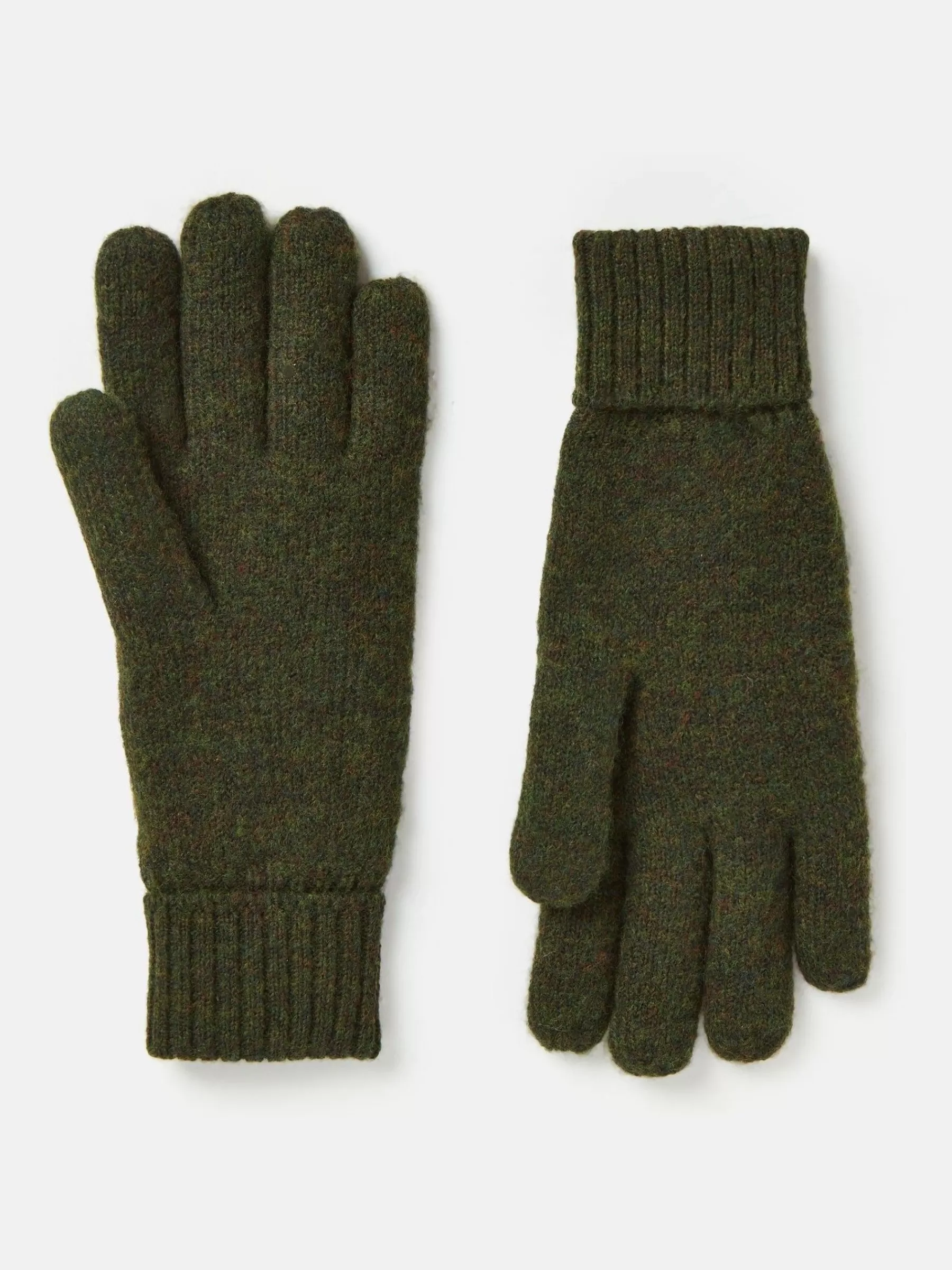 Joules Berwick Thinsulate Lined Gloves Green Clearance