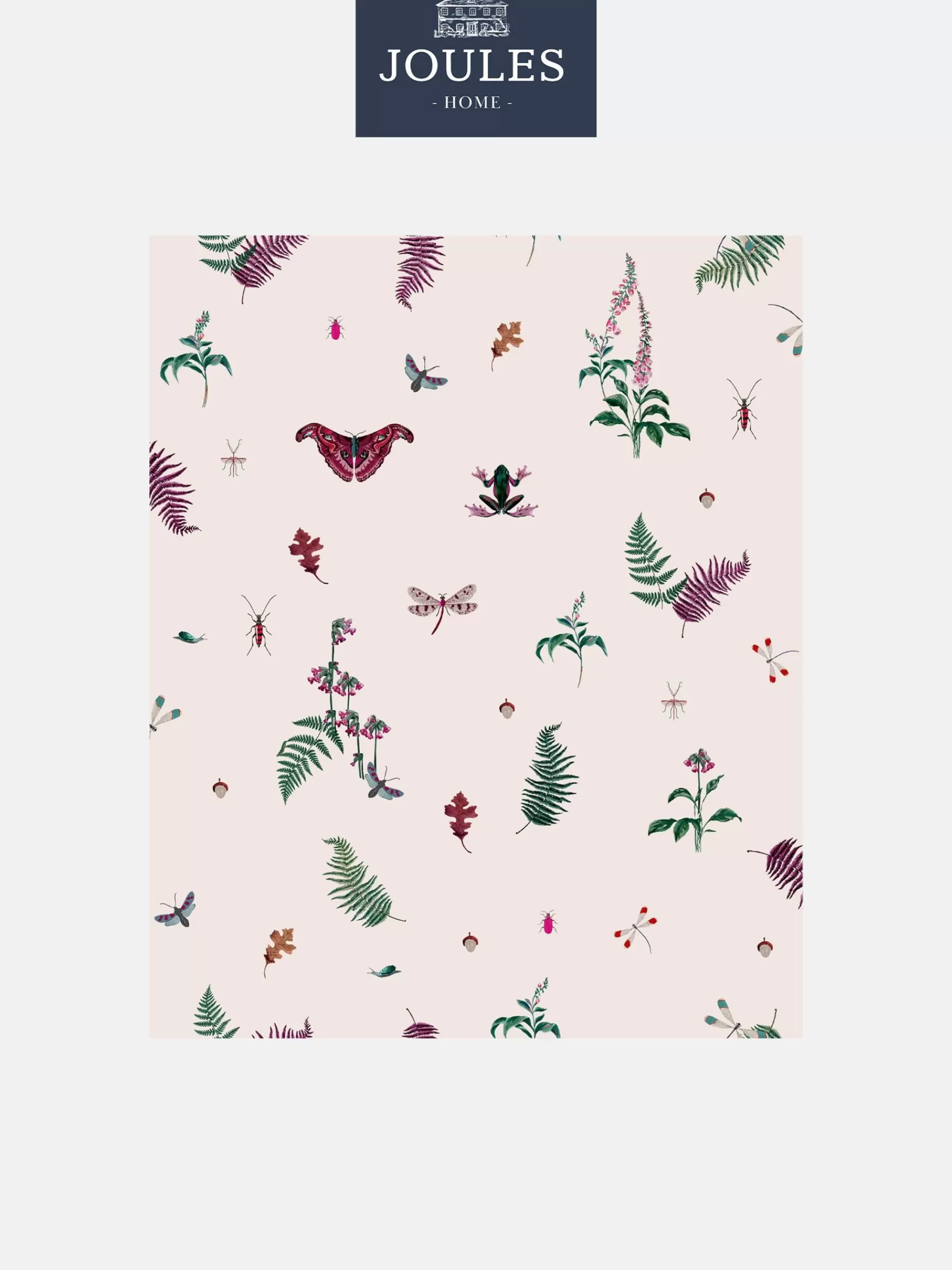 Joules Blush Creme Midnight Beasts 10M Wallpaper BlushCreme Best