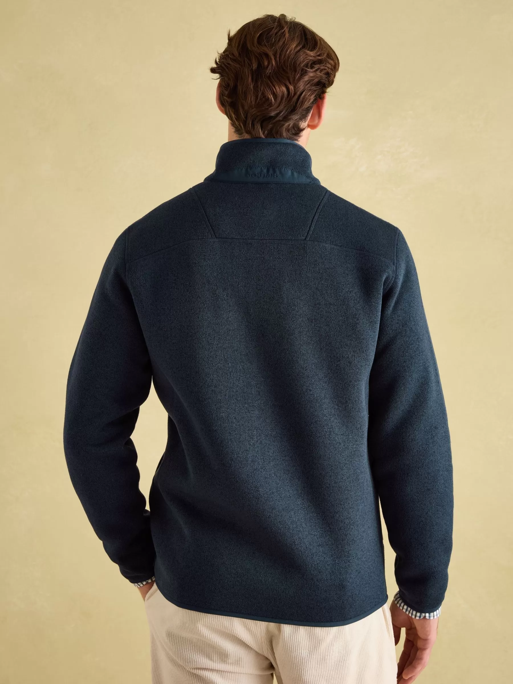 Joules Broughton Fleece Jacket Navy Cheap