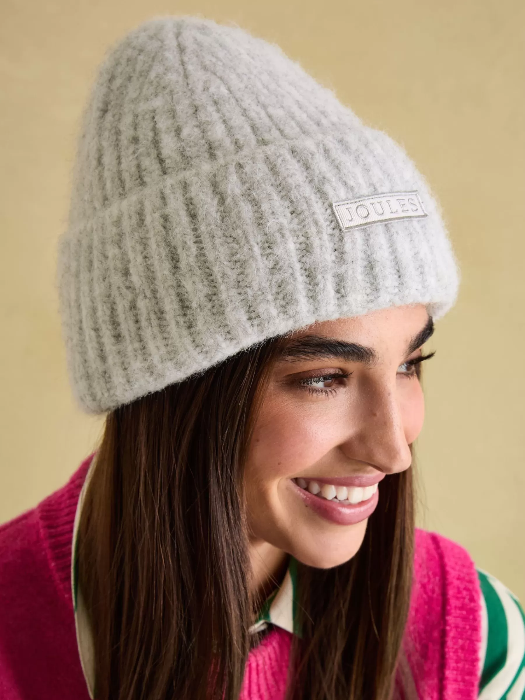 Joules Caversham Beanie Hat Grey Best