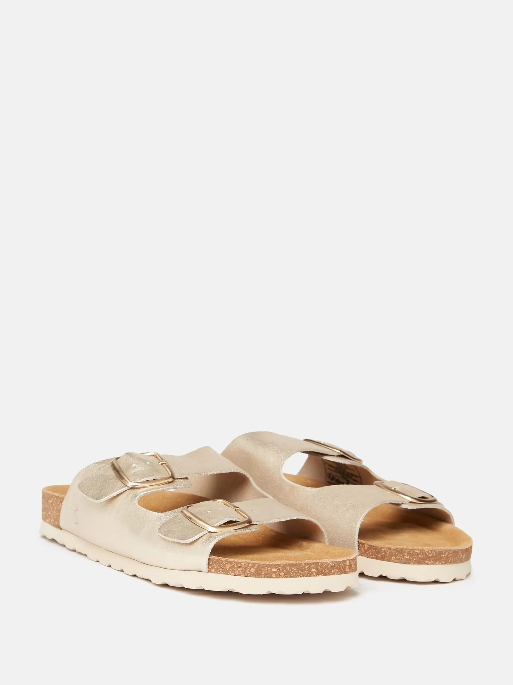 Joules Celeste Double Strap Sandals Gold Clearance