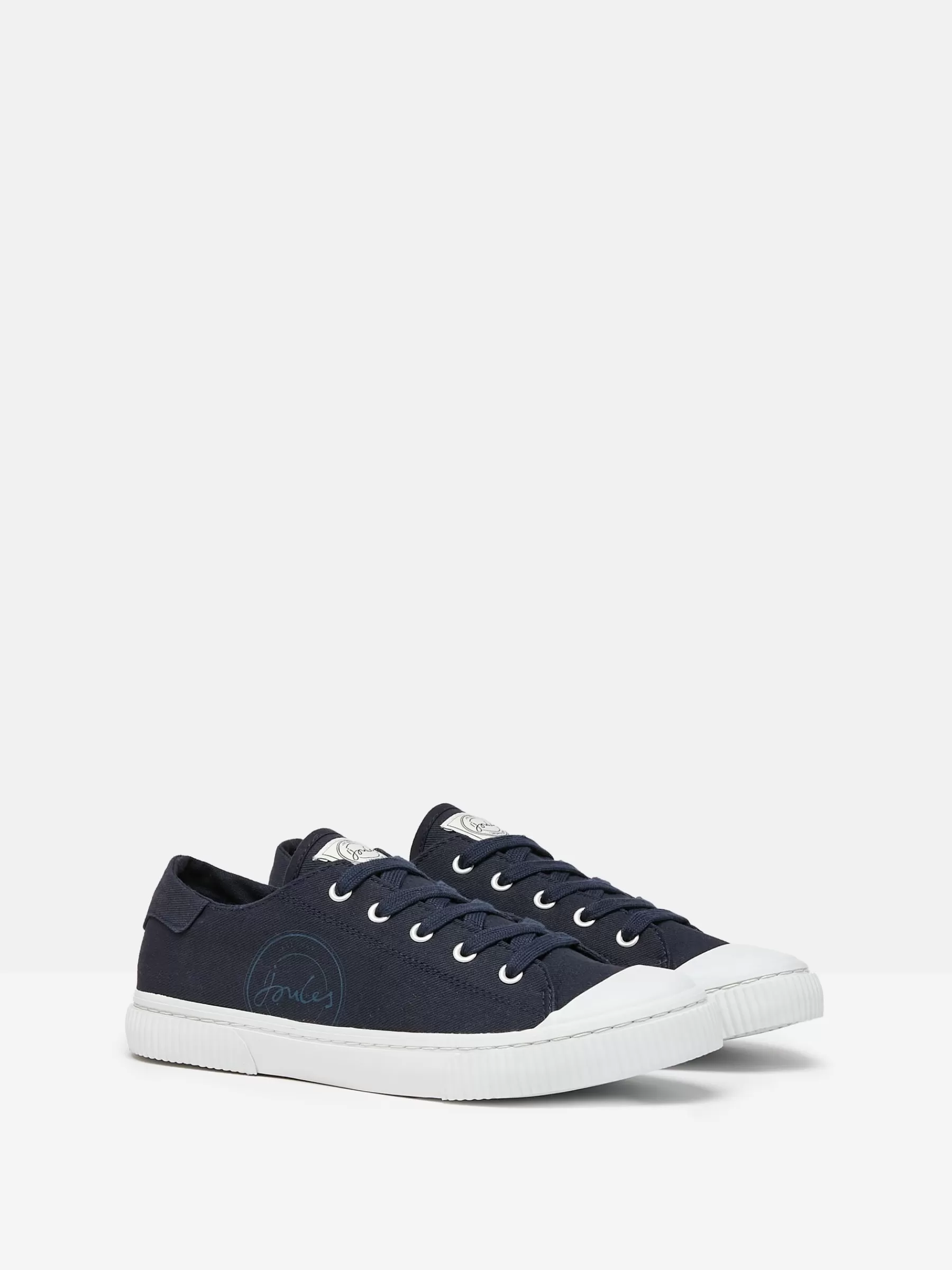 Joules Coast Navy Blue Canvas Pumps NavyBlue Best Sale