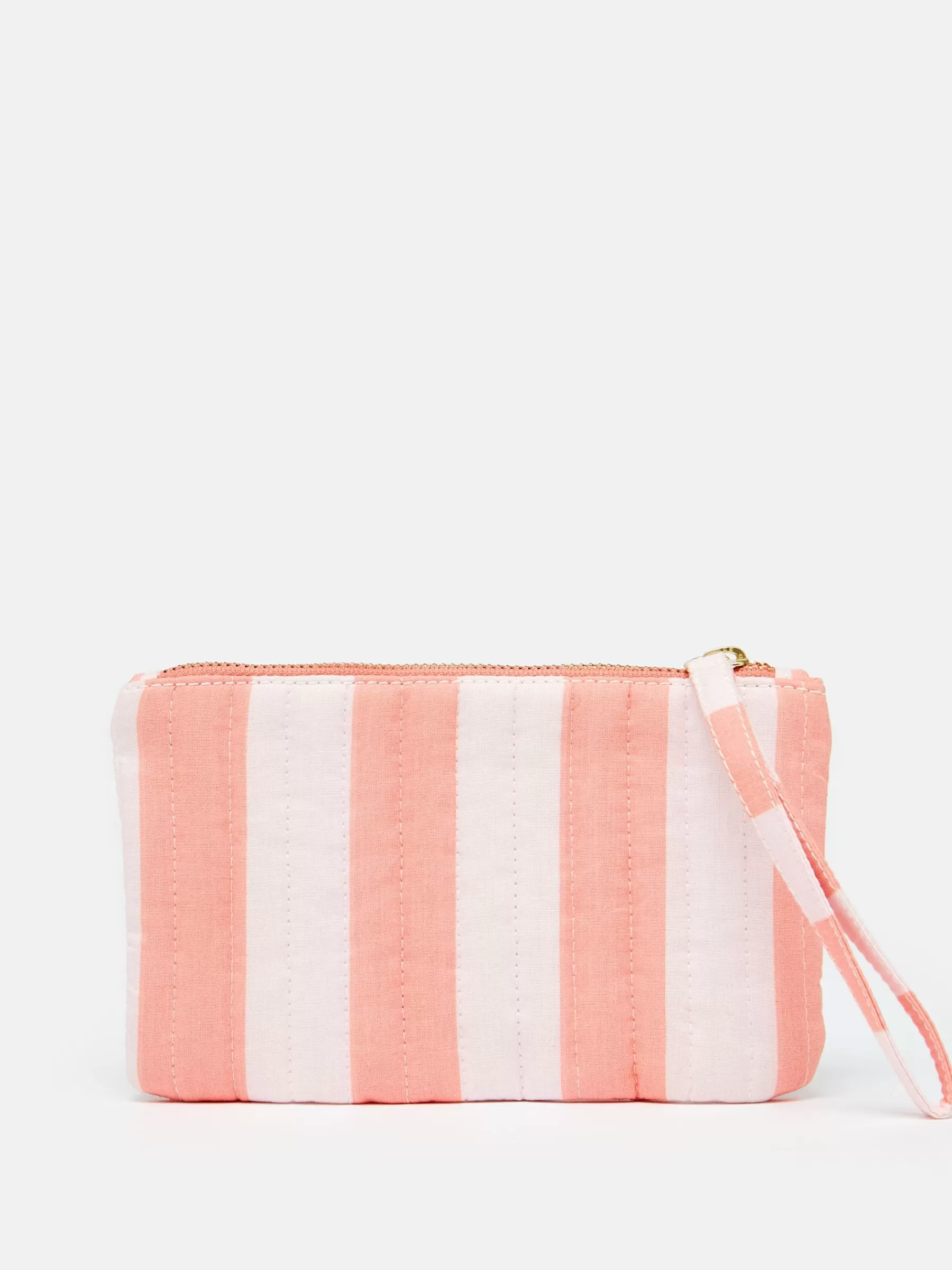 Joules Daphne Pink & Orange Striped Wrist Purse Pink&OrangeStriped Online