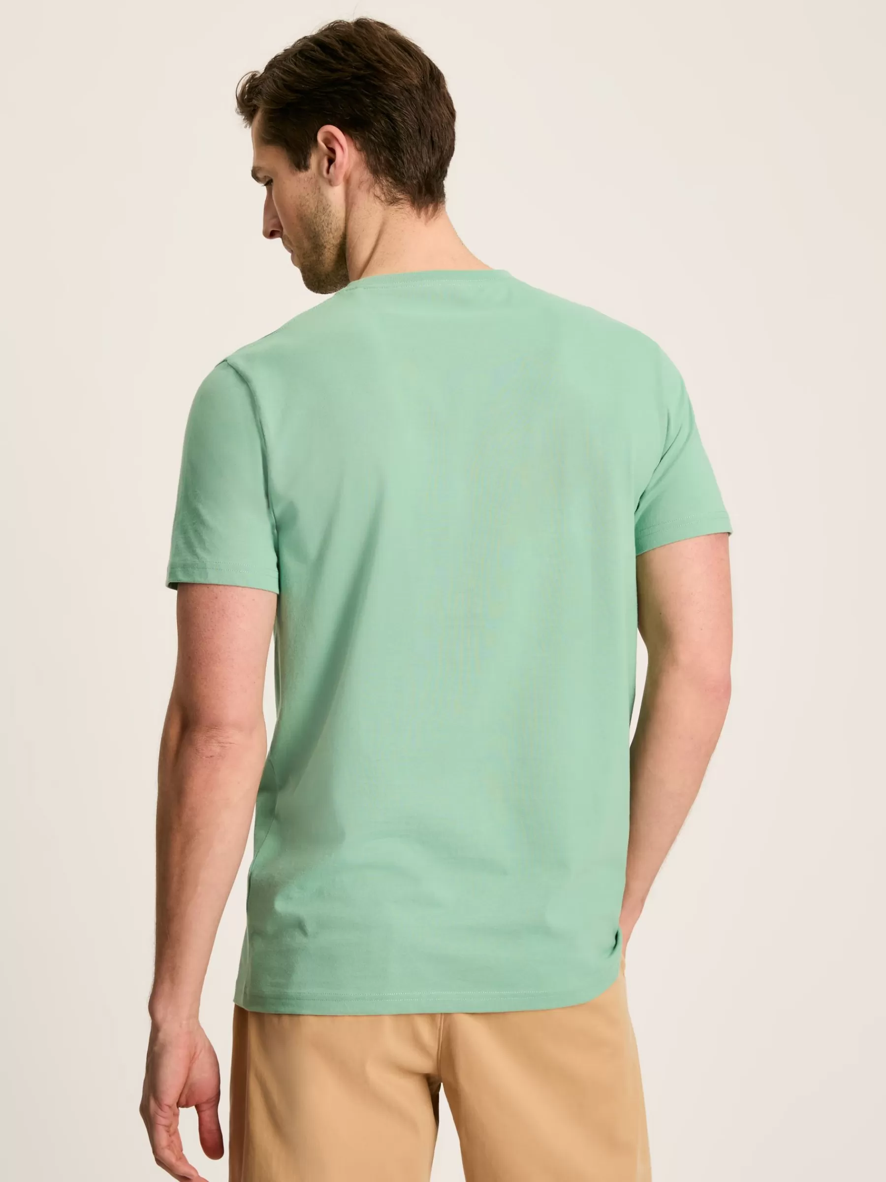 Joules Denton Jersey Crew Neck T-Shirt Green Best