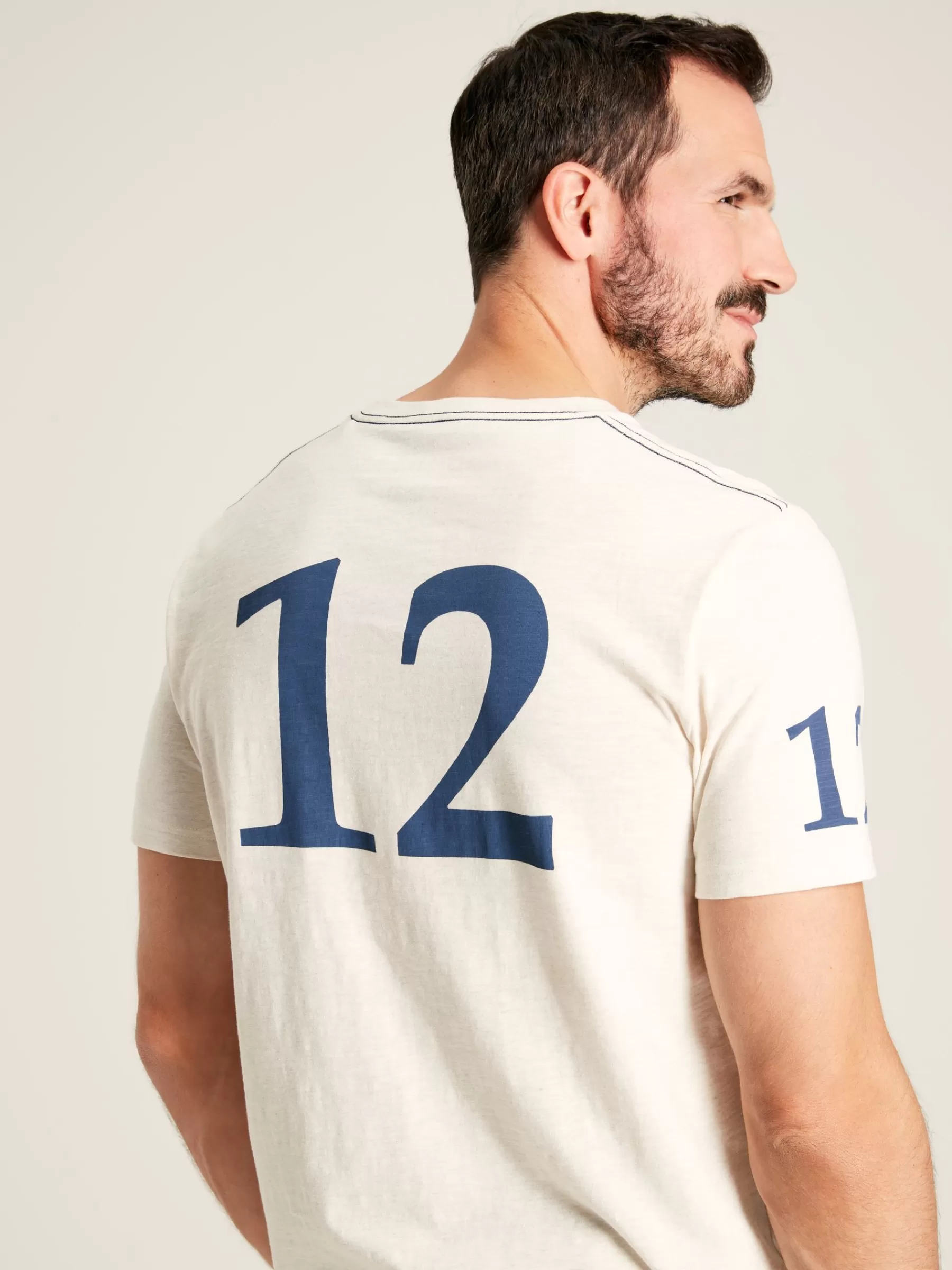 Joules Flynn Graphic Tee-Graphic Jersey T-Shirt White Flash Sale