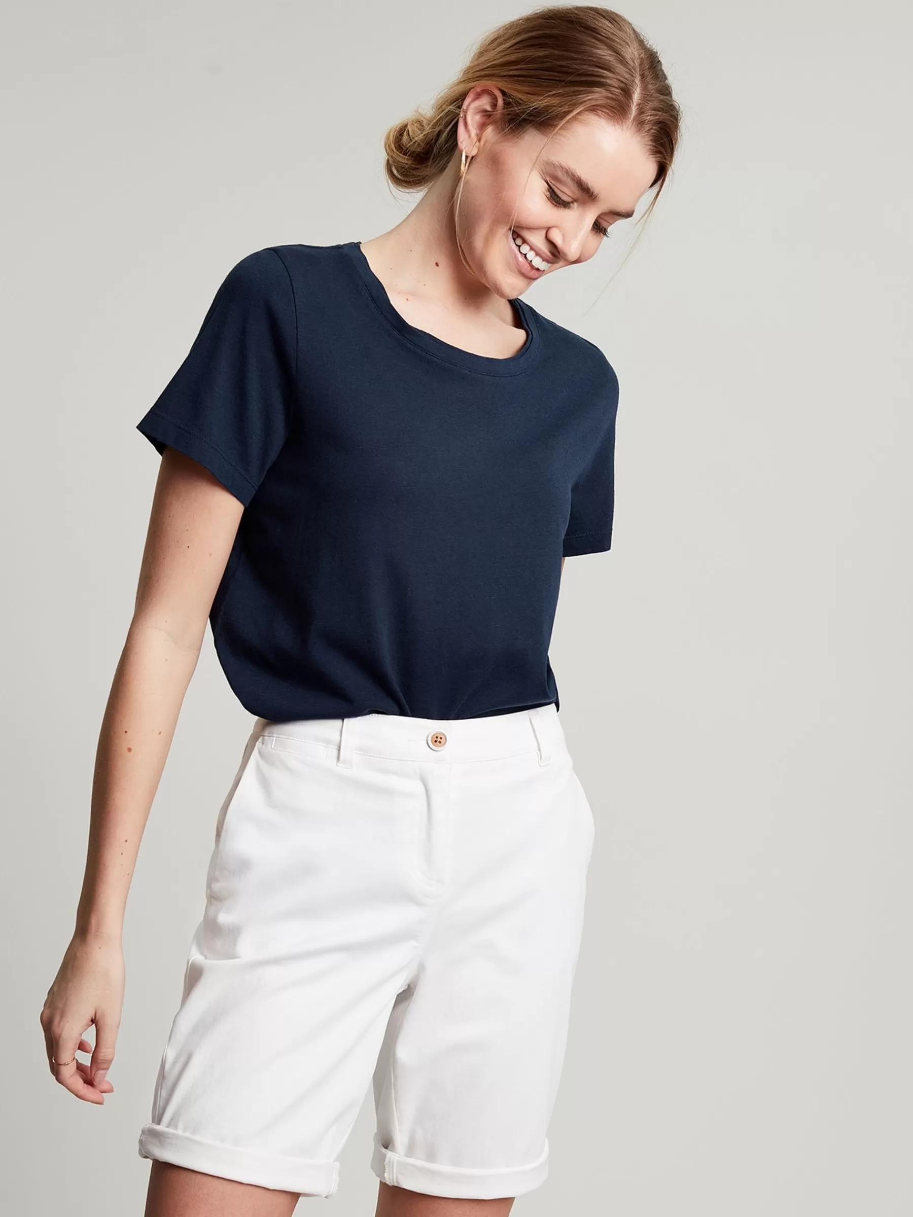 Joules Frankie Navy Blue Crew T-Shirt NavyBlue Shop