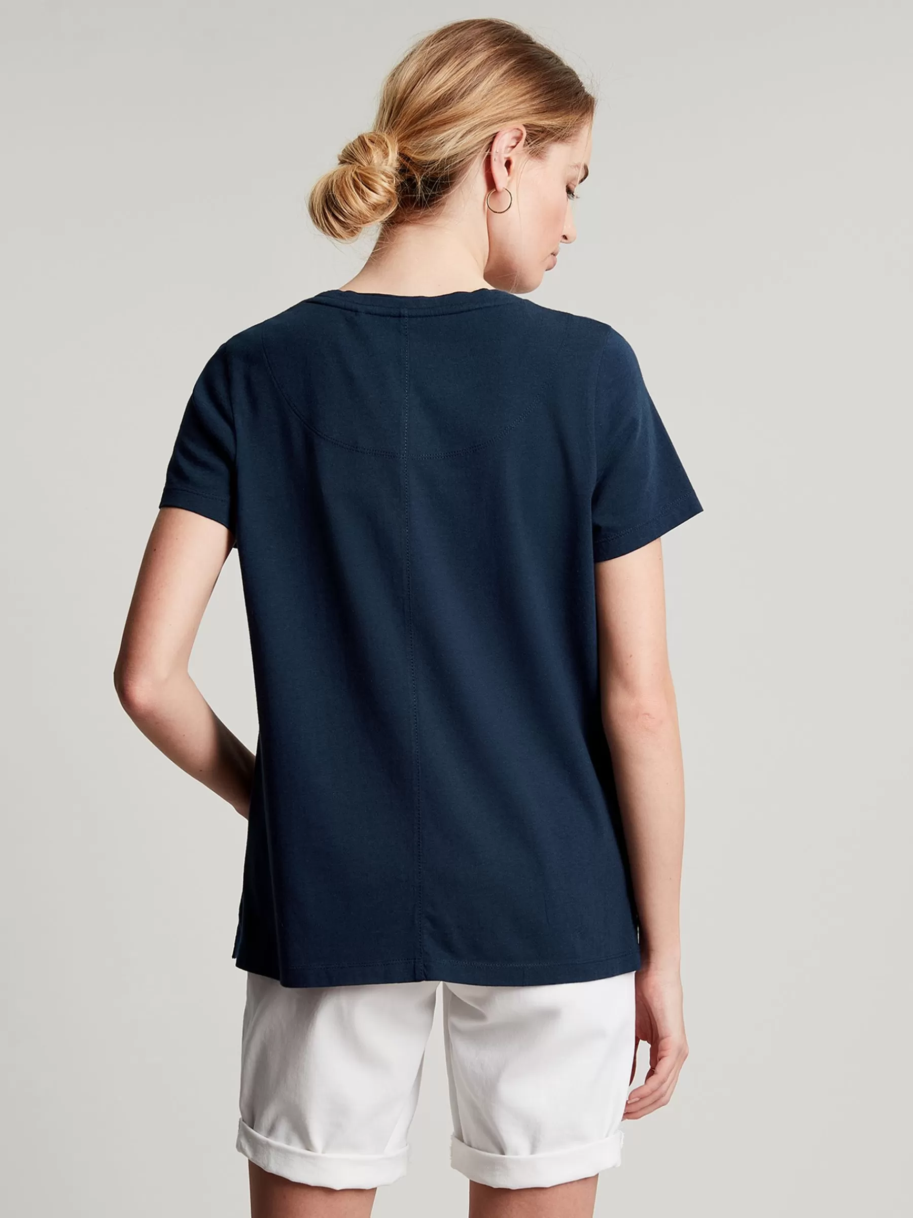 Joules Frankie Navy Blue Crew T-Shirt NavyBlue Shop