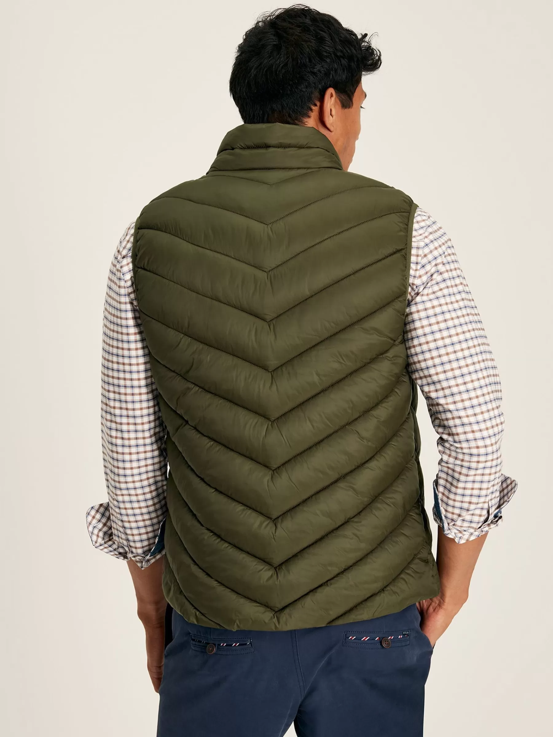 Joules Garrett Showerproof Padded Gilet Green Discount