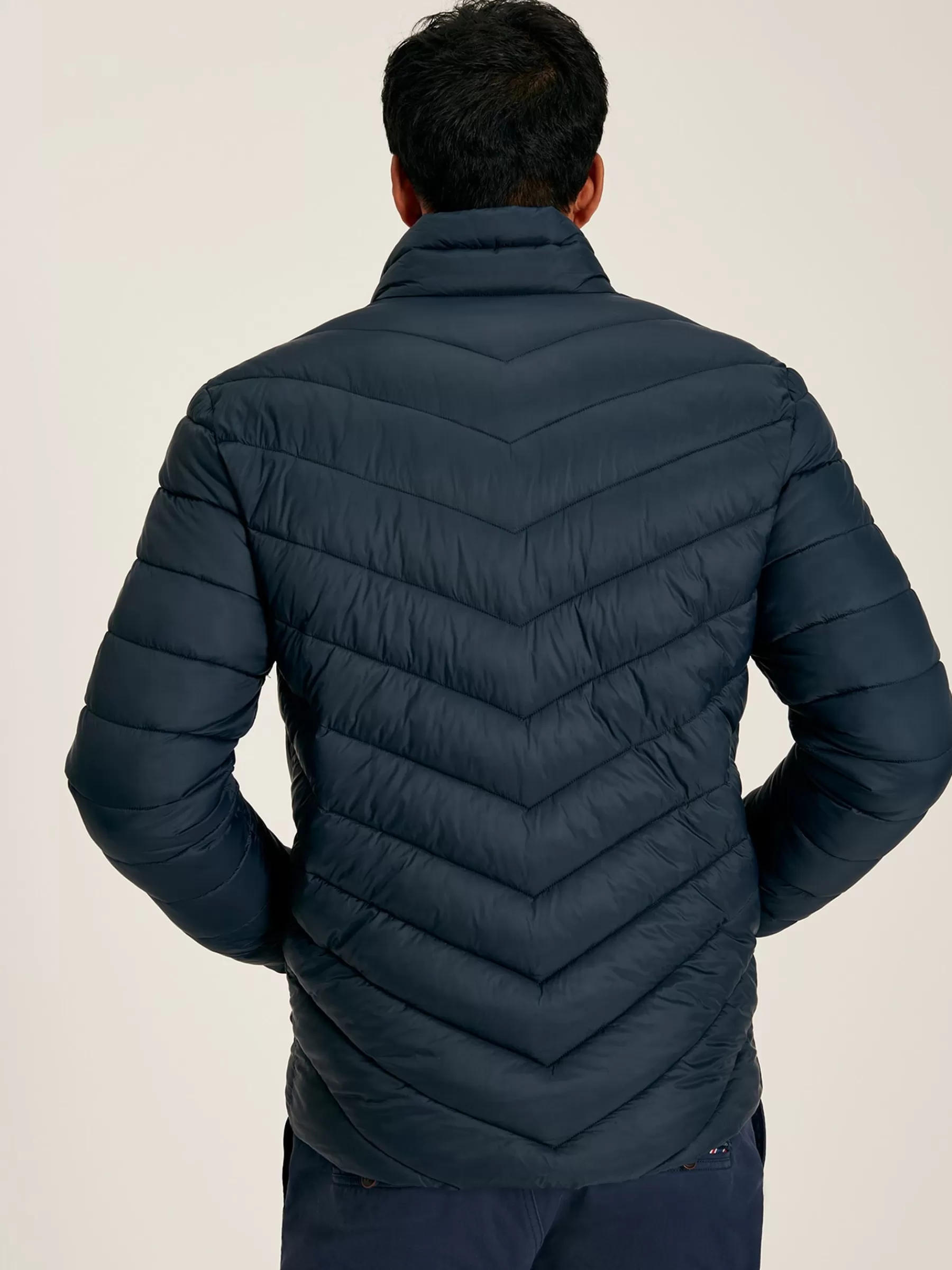 Joules Garrett Navy Blue Showerproof Padded Jacket NavyBlue Online