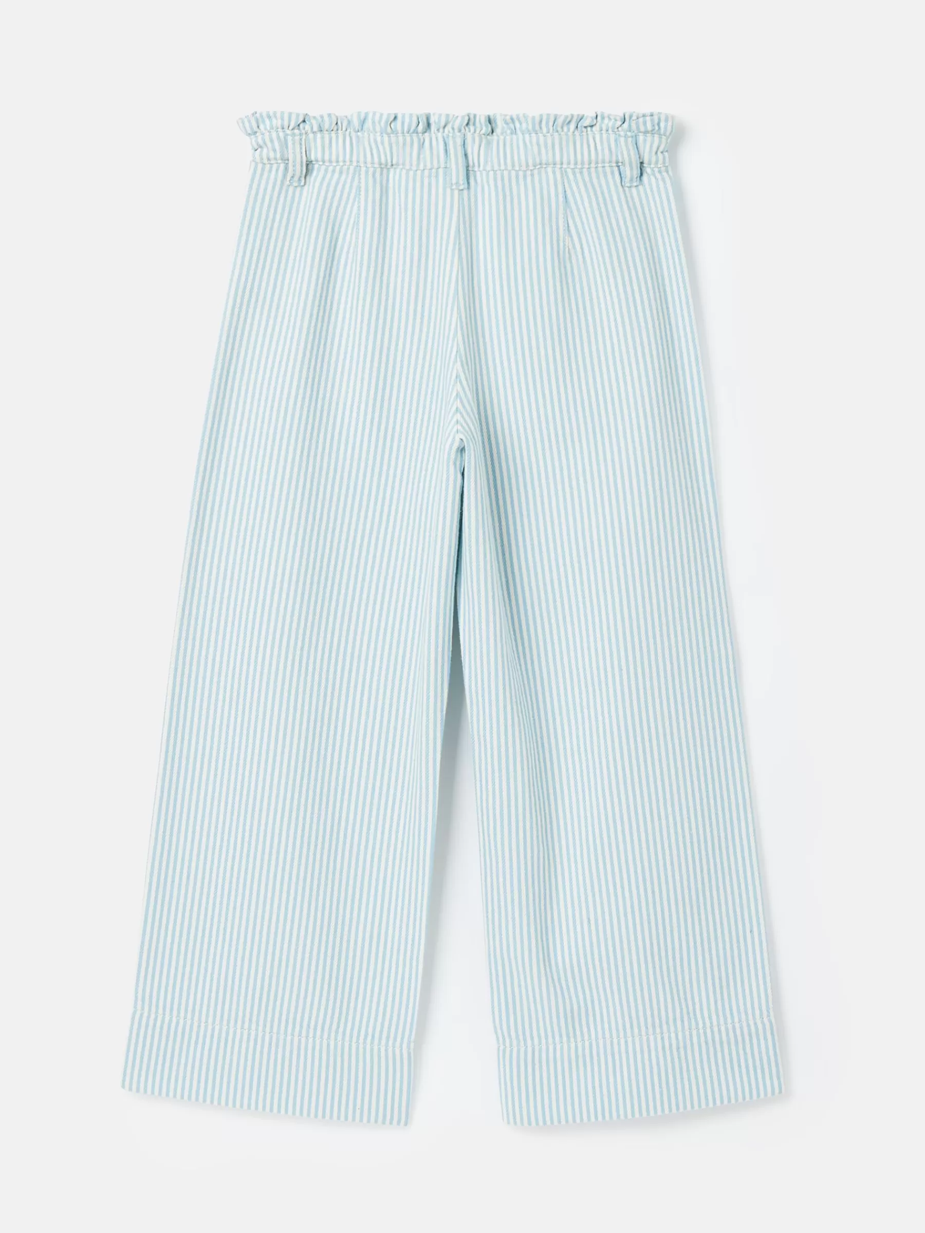 Joules Georgia Blue Striped Wide Leg Trousers BlueStriped Hot