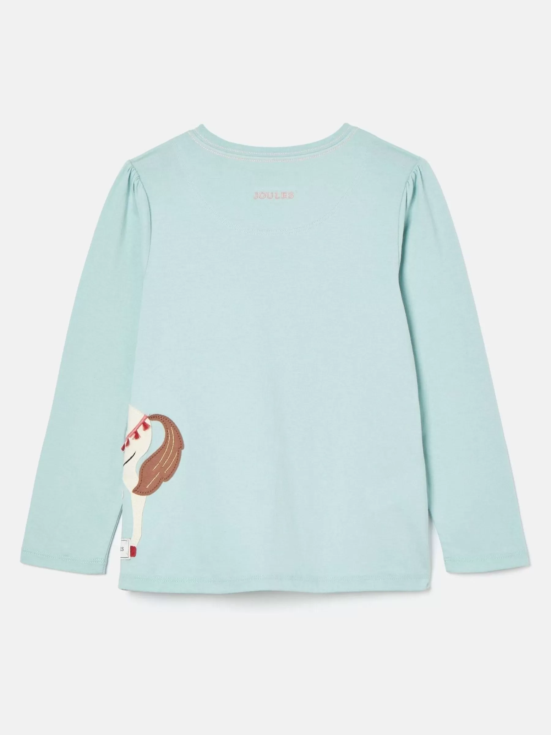 Joules Girls' Ava Mint Green Artwork T-Shirt MintGreen Shop