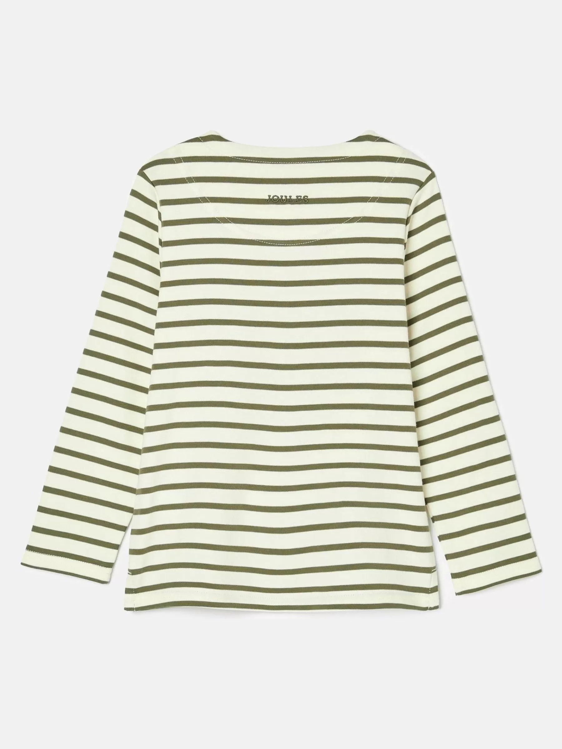 Joules Girls' Harbour Khaki Green Long Sleeve Top KhakiGreen Online