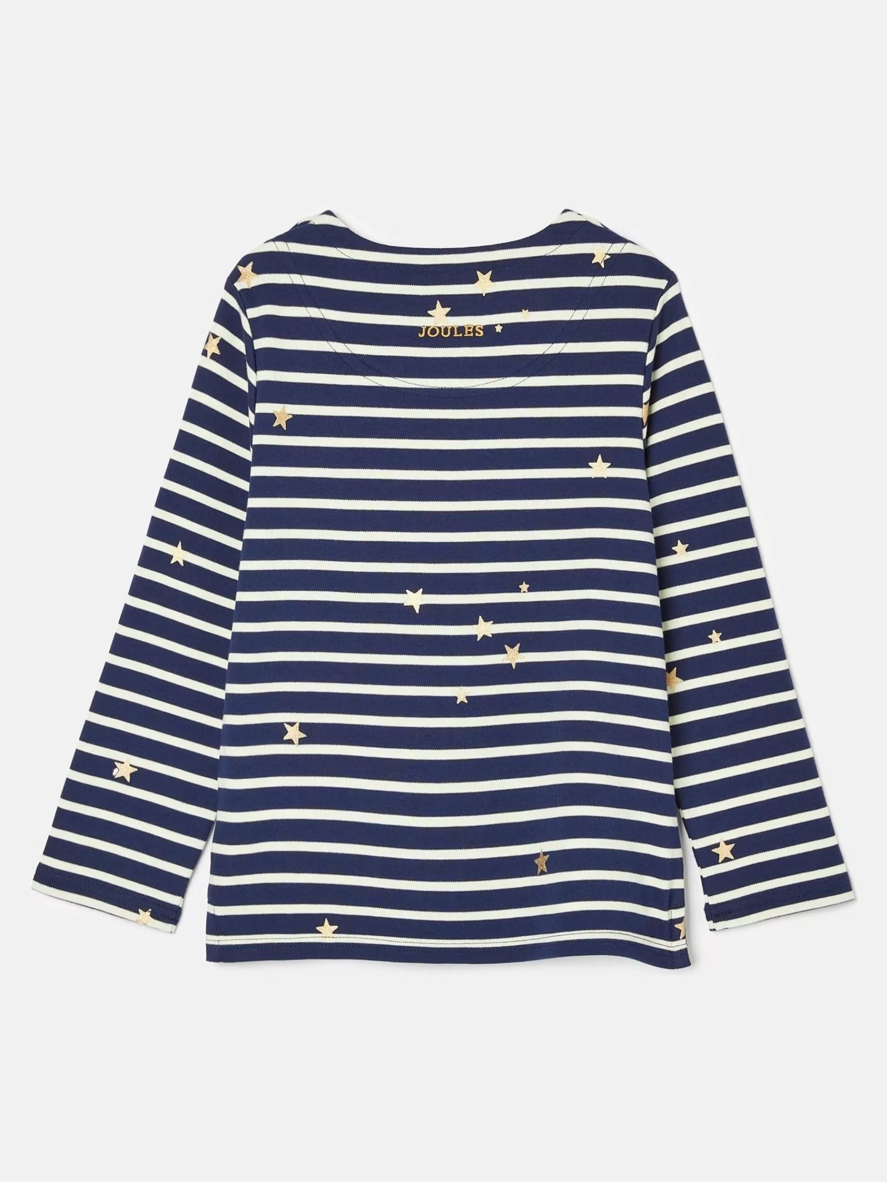 Joules Girls' Harbour Navy Blue Long Sleeve Top NavyBlue Flash Sale