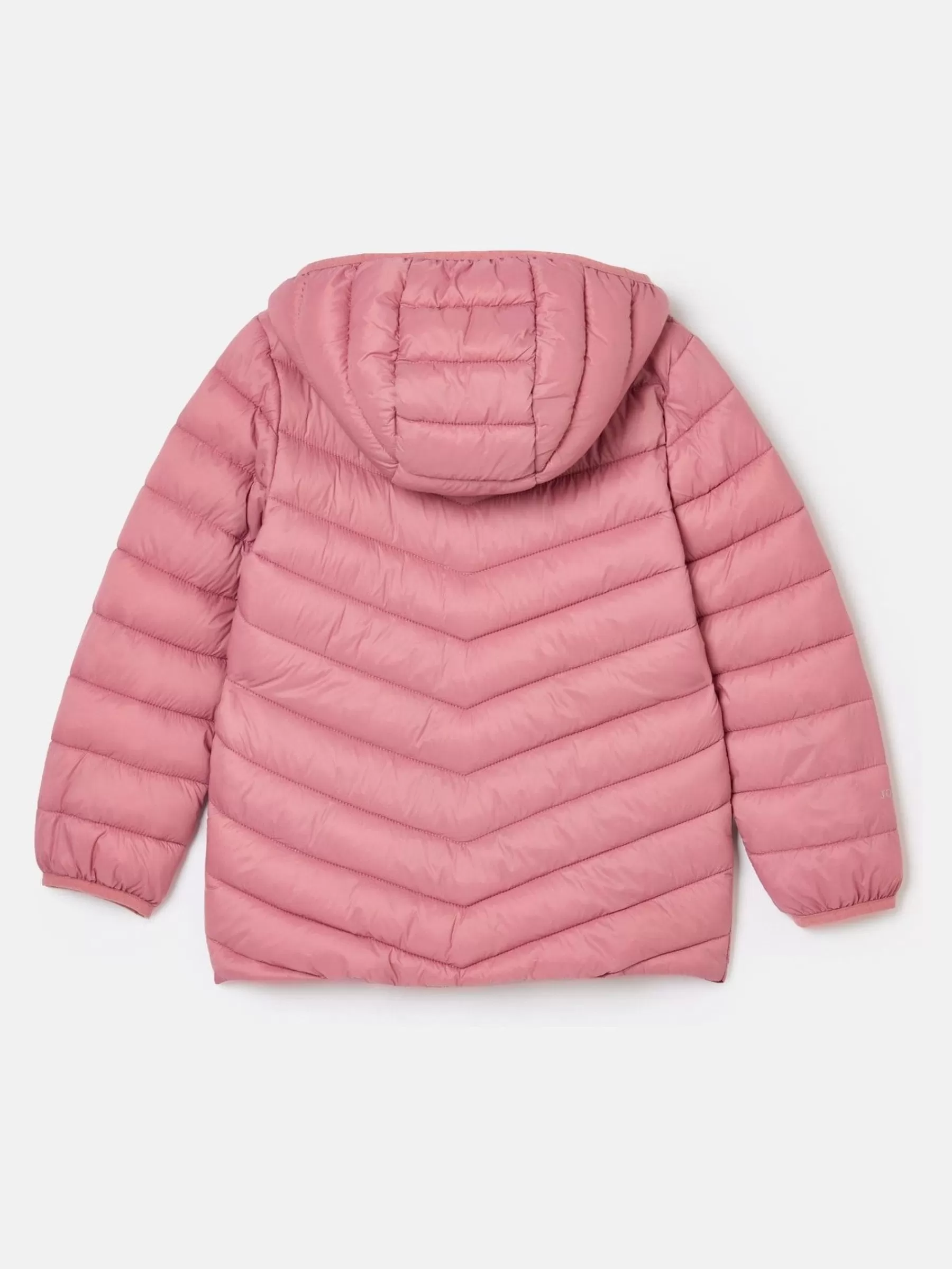 Joules Girls' Kinnaird Light Pink Showerproof Padded Coat LightPink Clearance