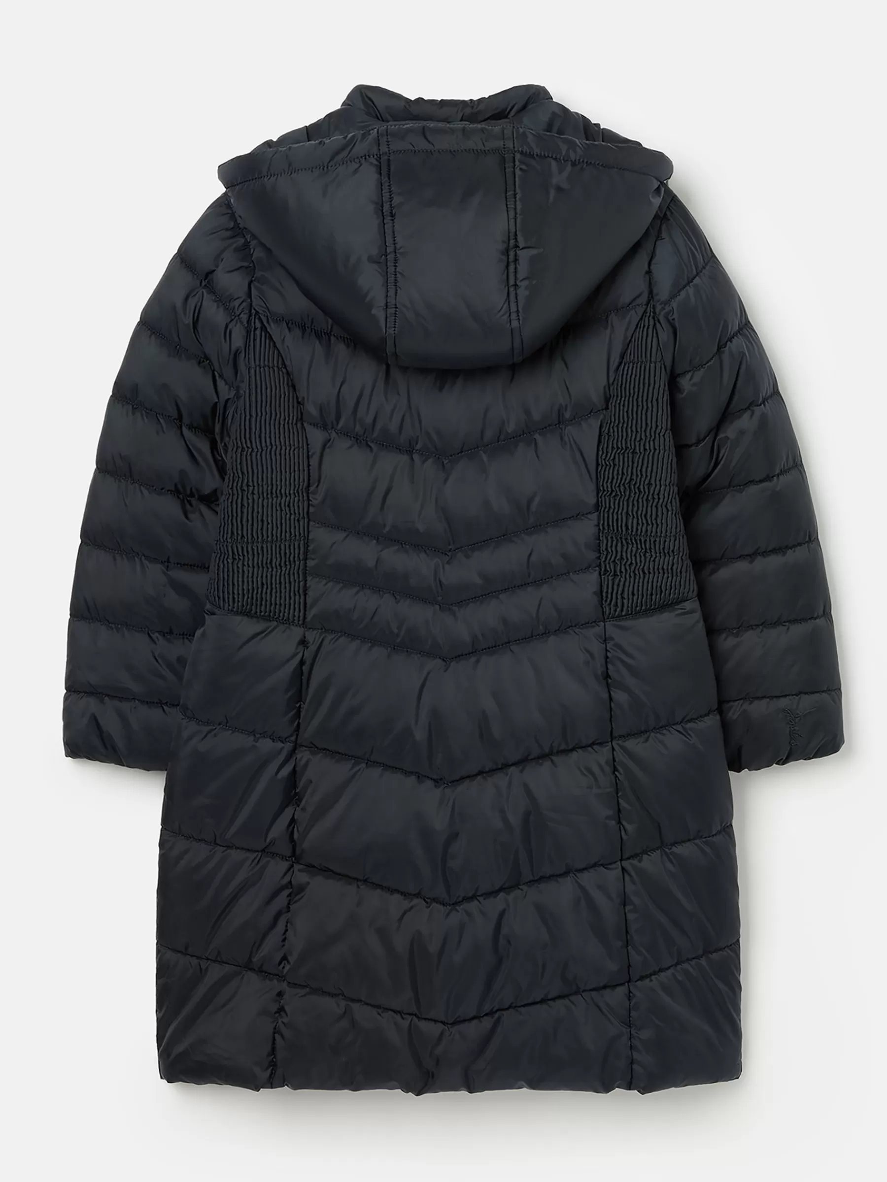 Joules Girls' Pembury Navy Blue Showerproof Padded Coat with Hood NavyBlue Store