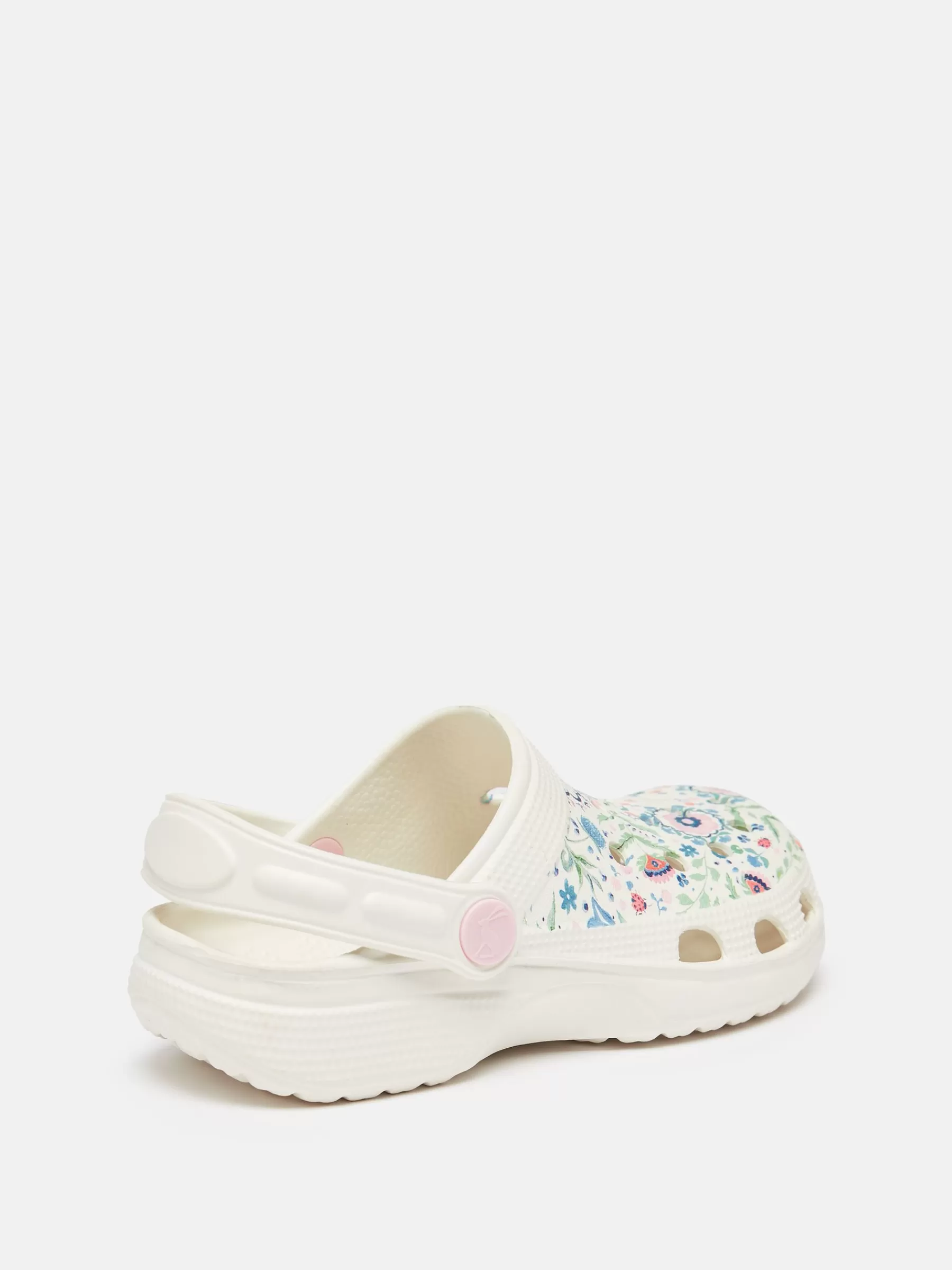 Joules Girls' Poole EVA Printed Clogs Cream Store