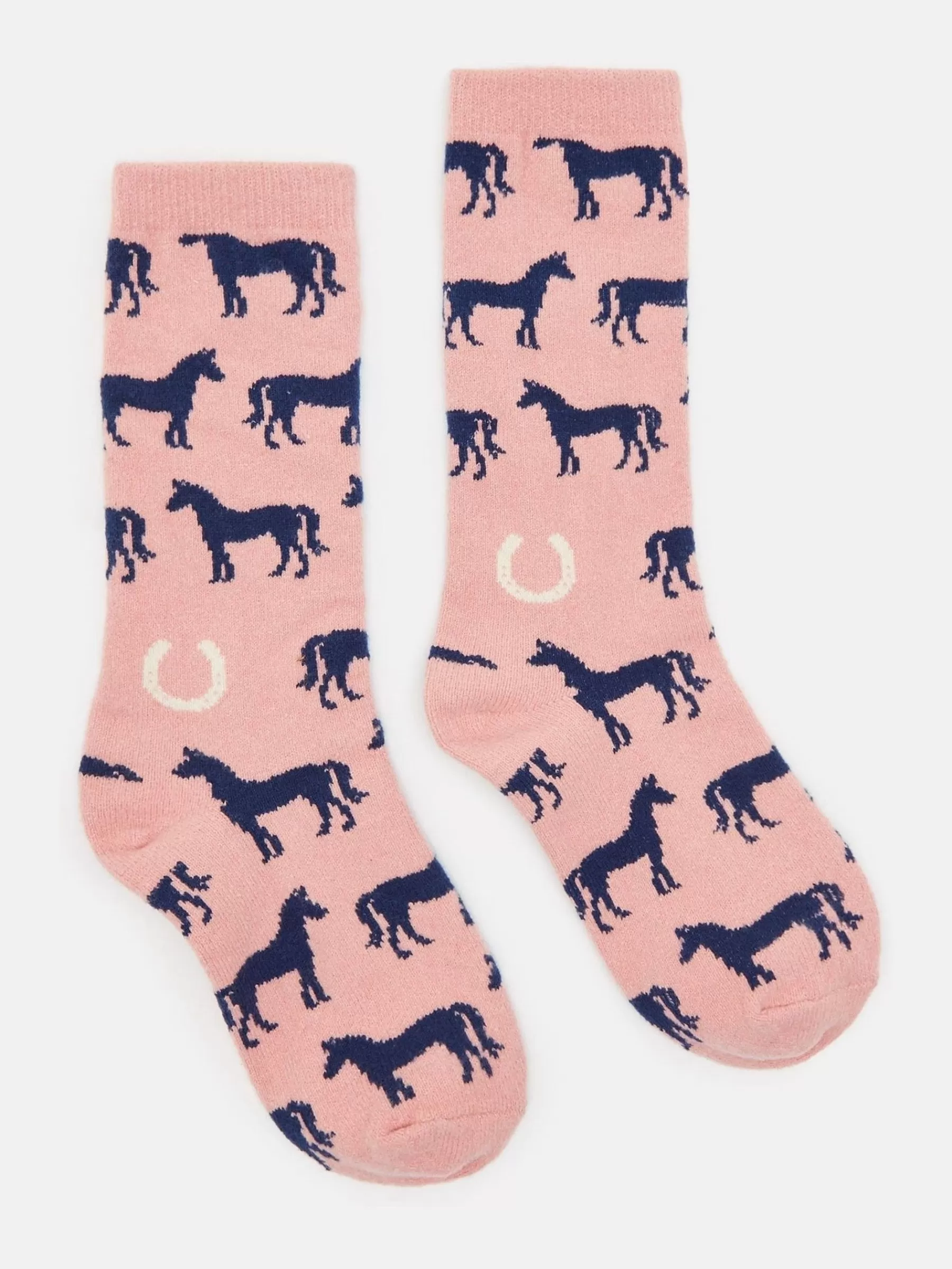 Joules Girls' Warmly Super Soft Socks Pink/Blue Best