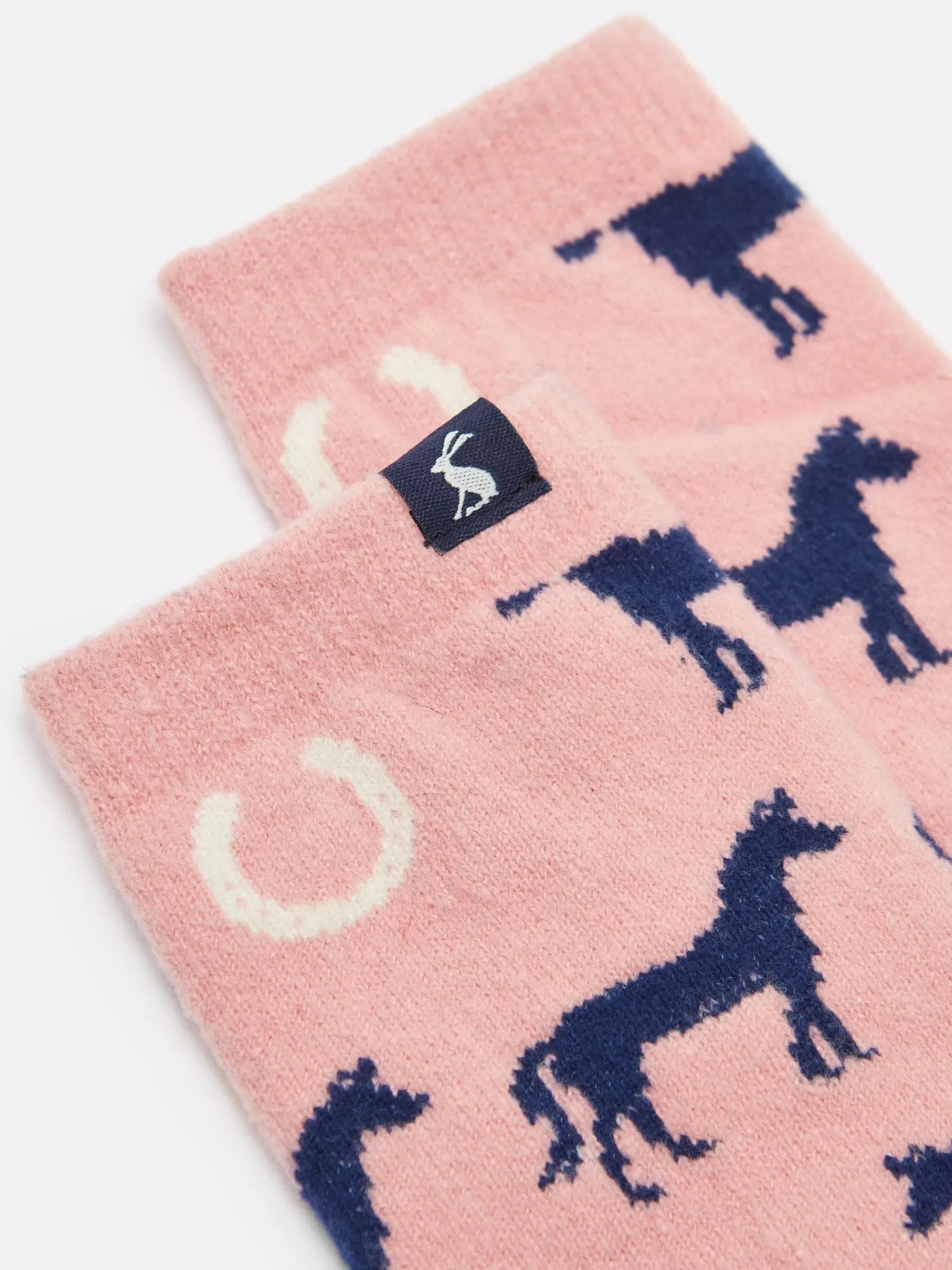 Joules Girls' Warmly Super Soft Socks Pink/Blue Best