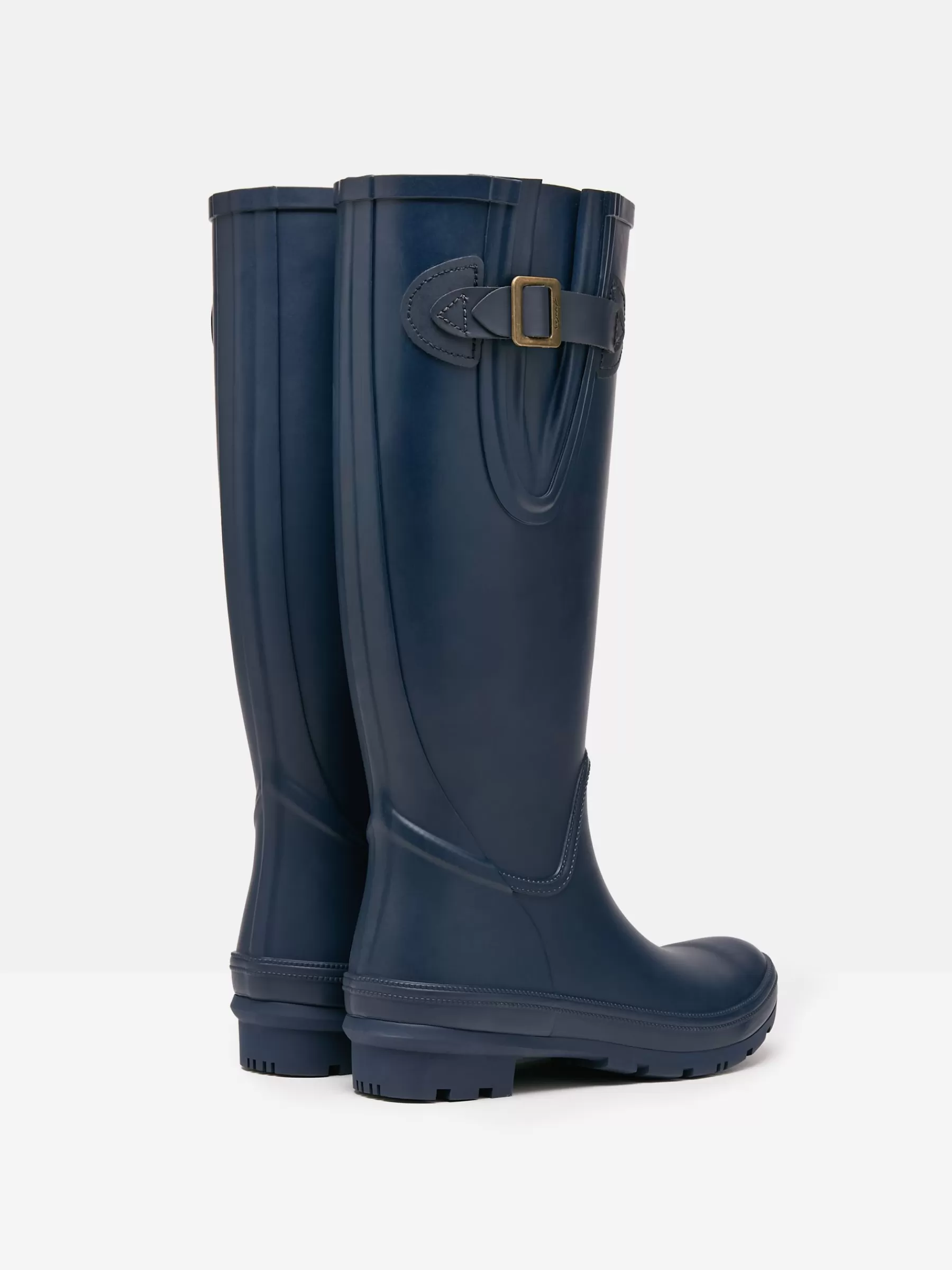 Joules Houghton Navy Blue Adjustable Tall Wellies NavyBlue Fashion