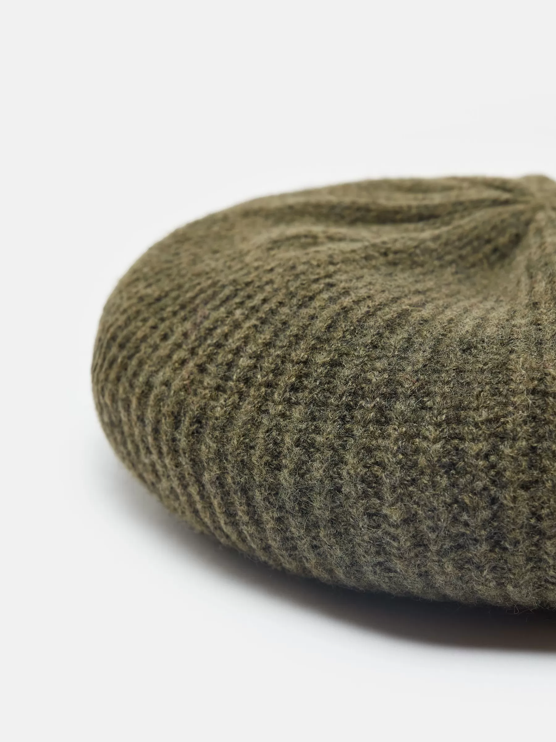 Joules Joelle Khaki Green Knitted Beret KhakiGreen Sale