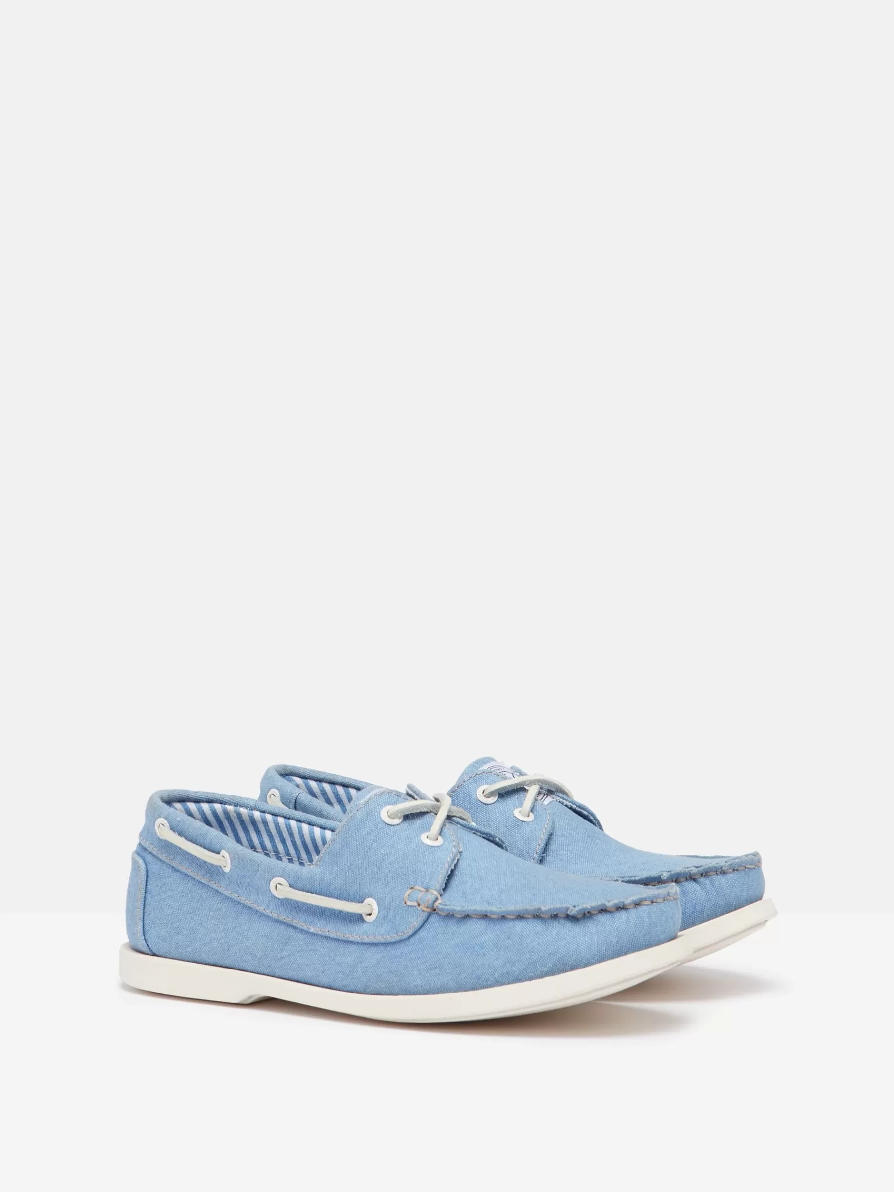 Joules X Chatham Jetty Deck Shoes Blue Discount