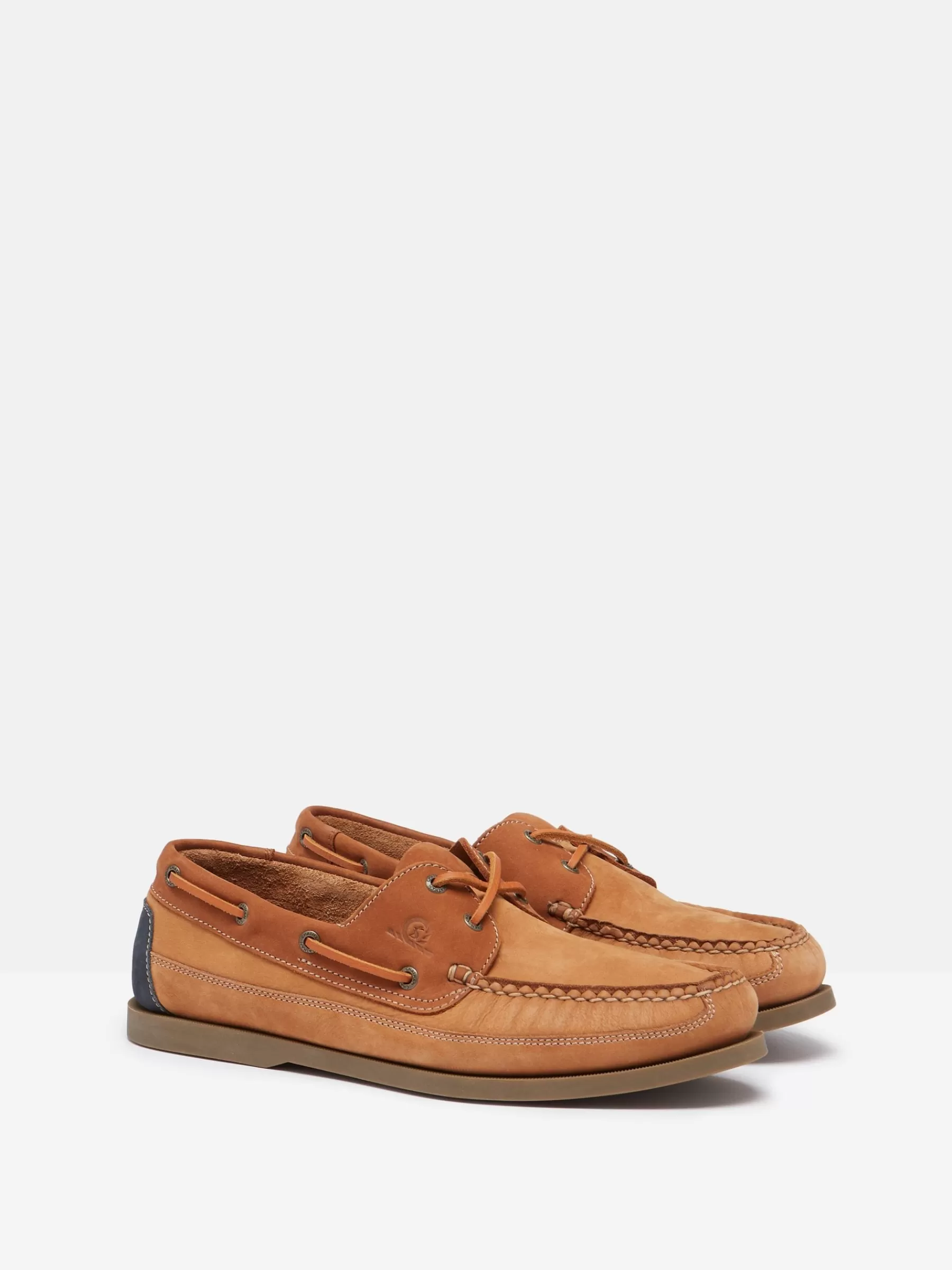 Joules X Chatham Boardwalk Deck Shoes Brown Clearance