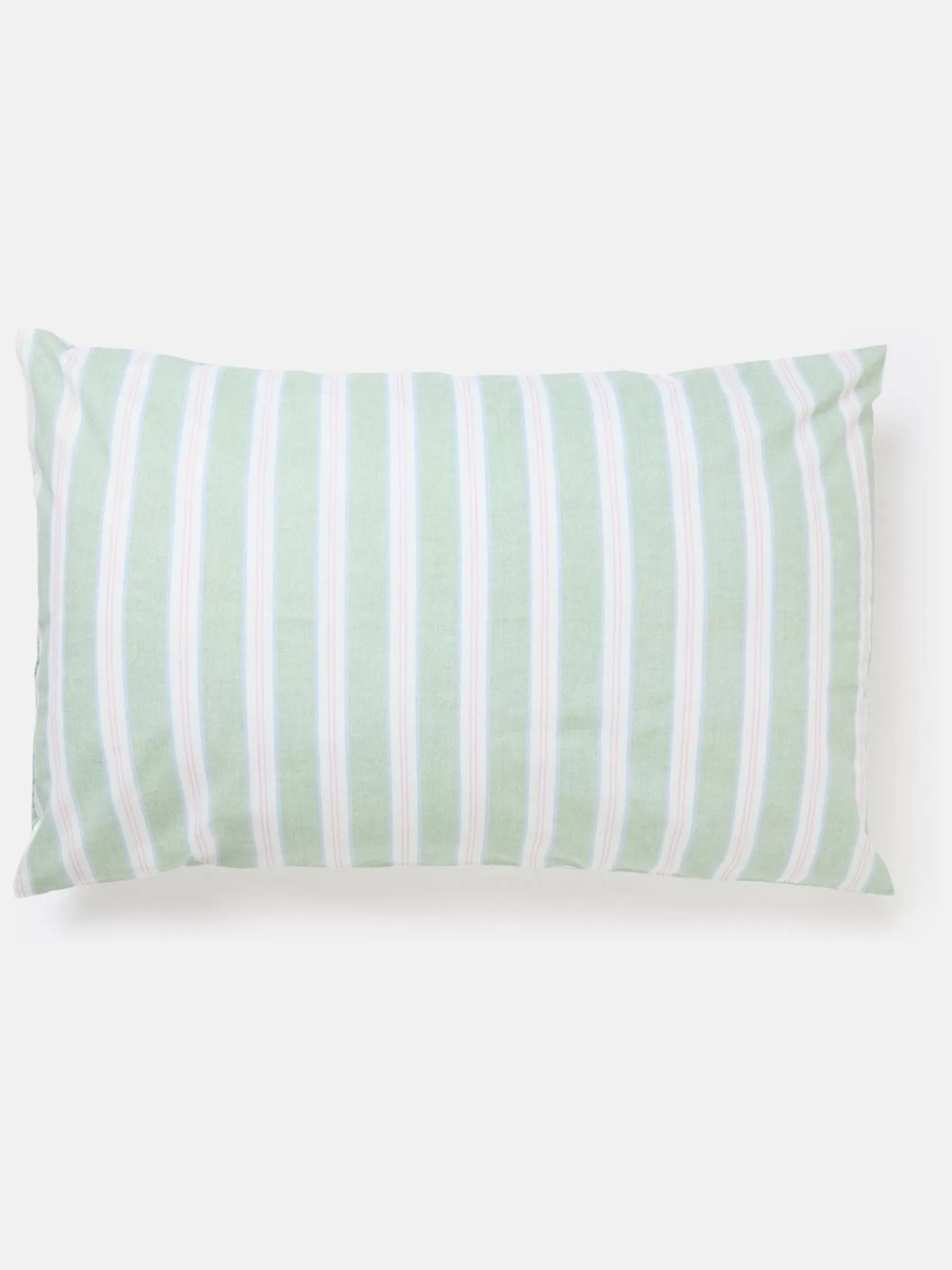 Joules Juliette Stripe Set of 2 100% Cotton Standard Pillowcases Green Store