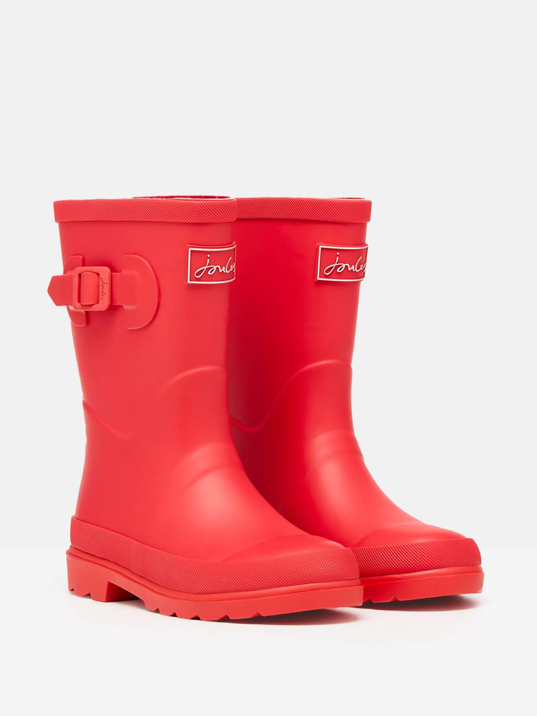 Joules Kids' Classic Adjustable Wellies Red Sale