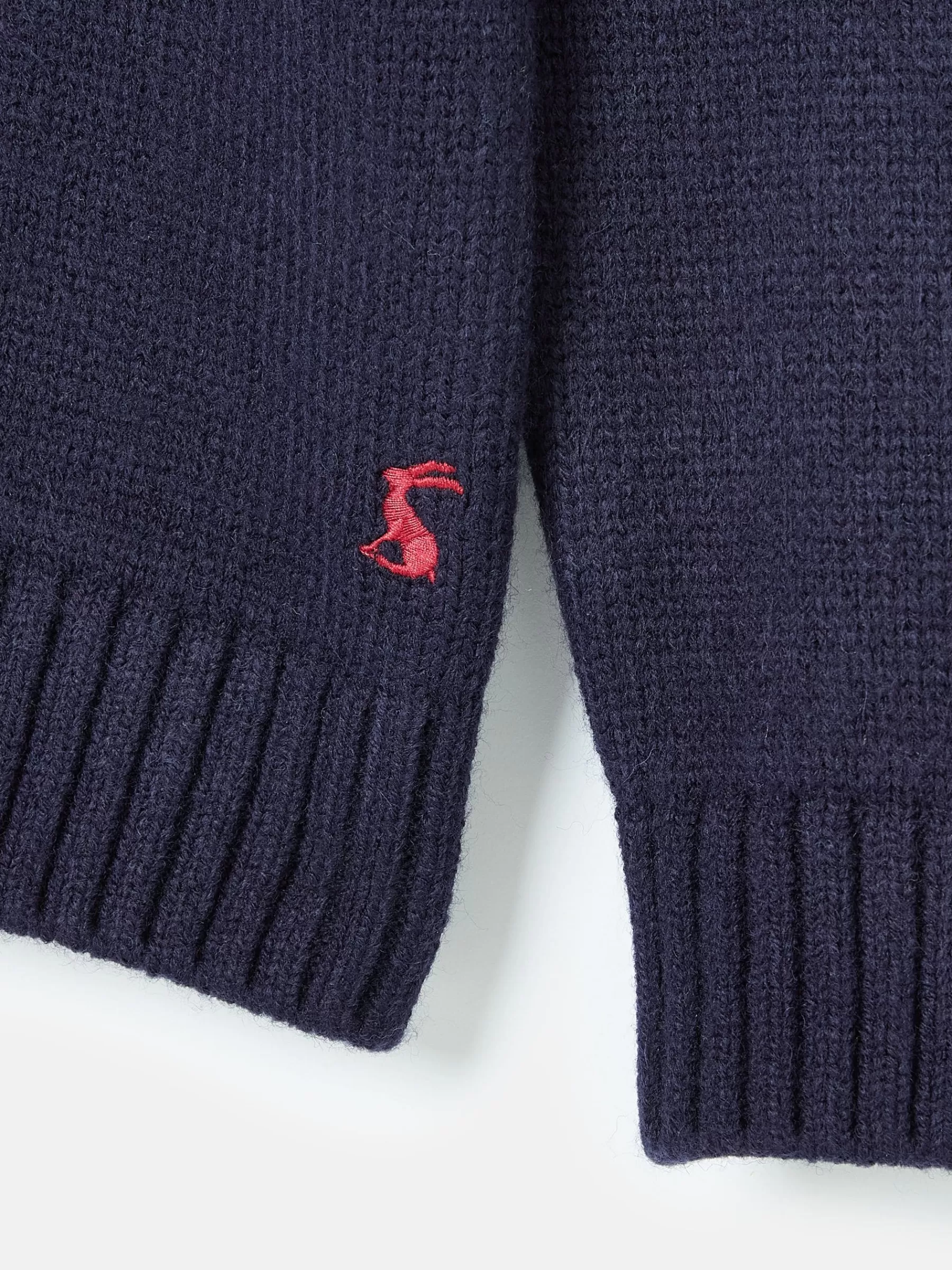 Joules Kids' Cracking Navy Blue Intarsia Knitted Festive Jumper NavyBlue Outlet