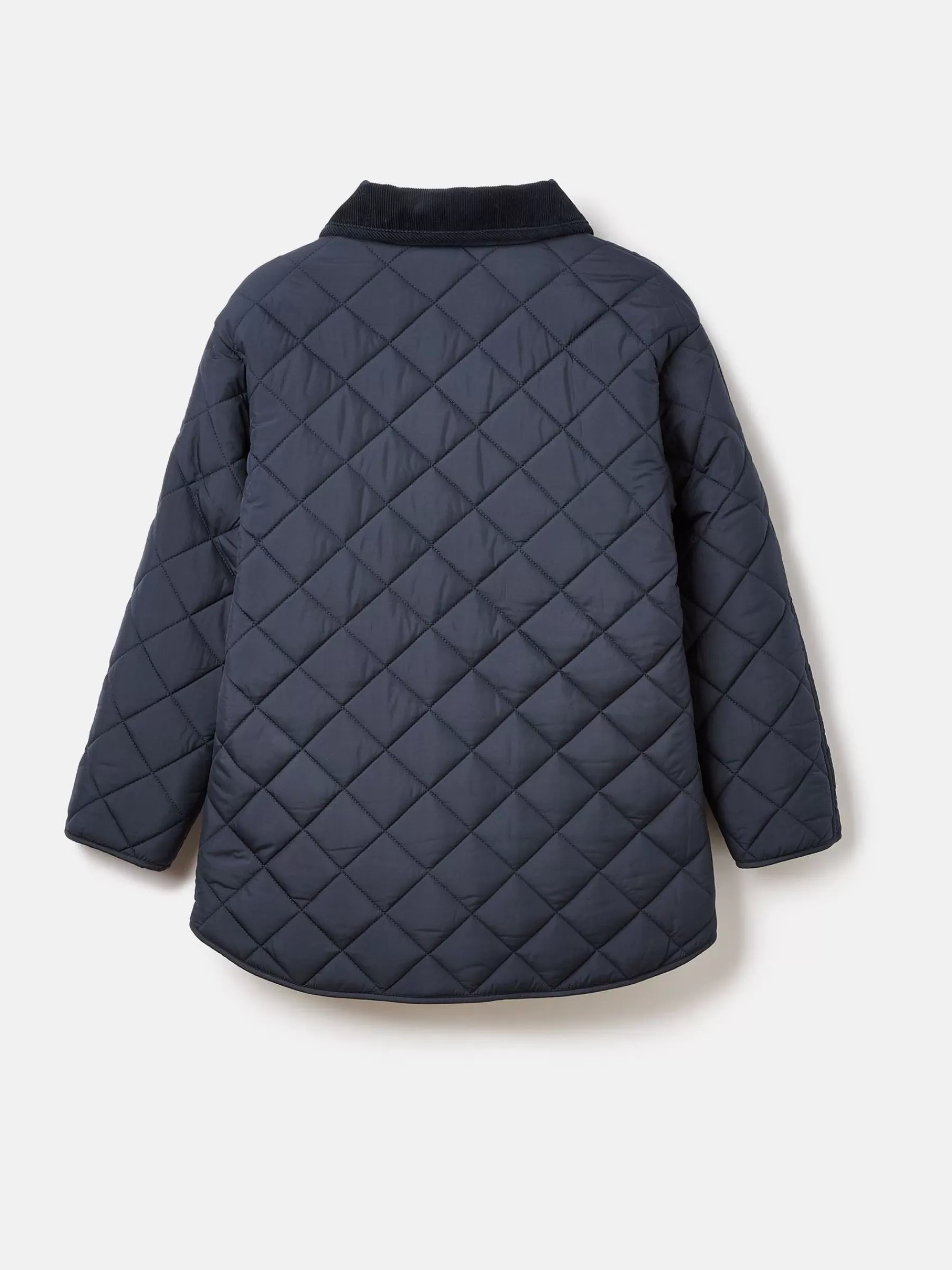 Joules Kids' Mayberry Navy Blue Quilted Jacket NavyBlue Best Sale