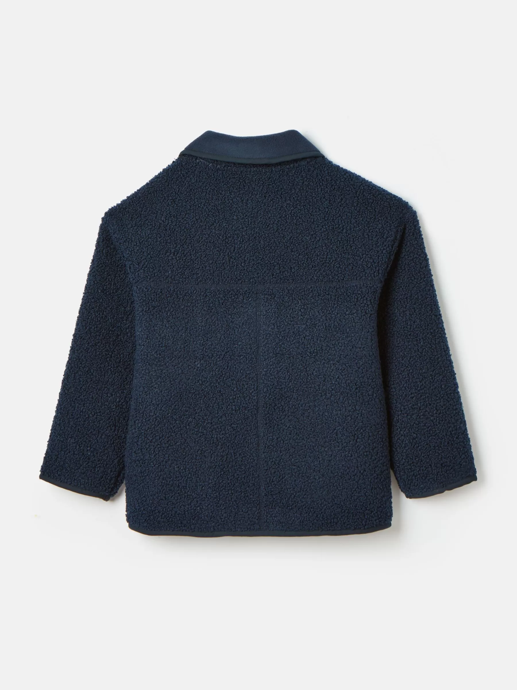 Joules Kids' Sadie Navy Blue Borg Fleece Jacket NavyBlue Flash Sale