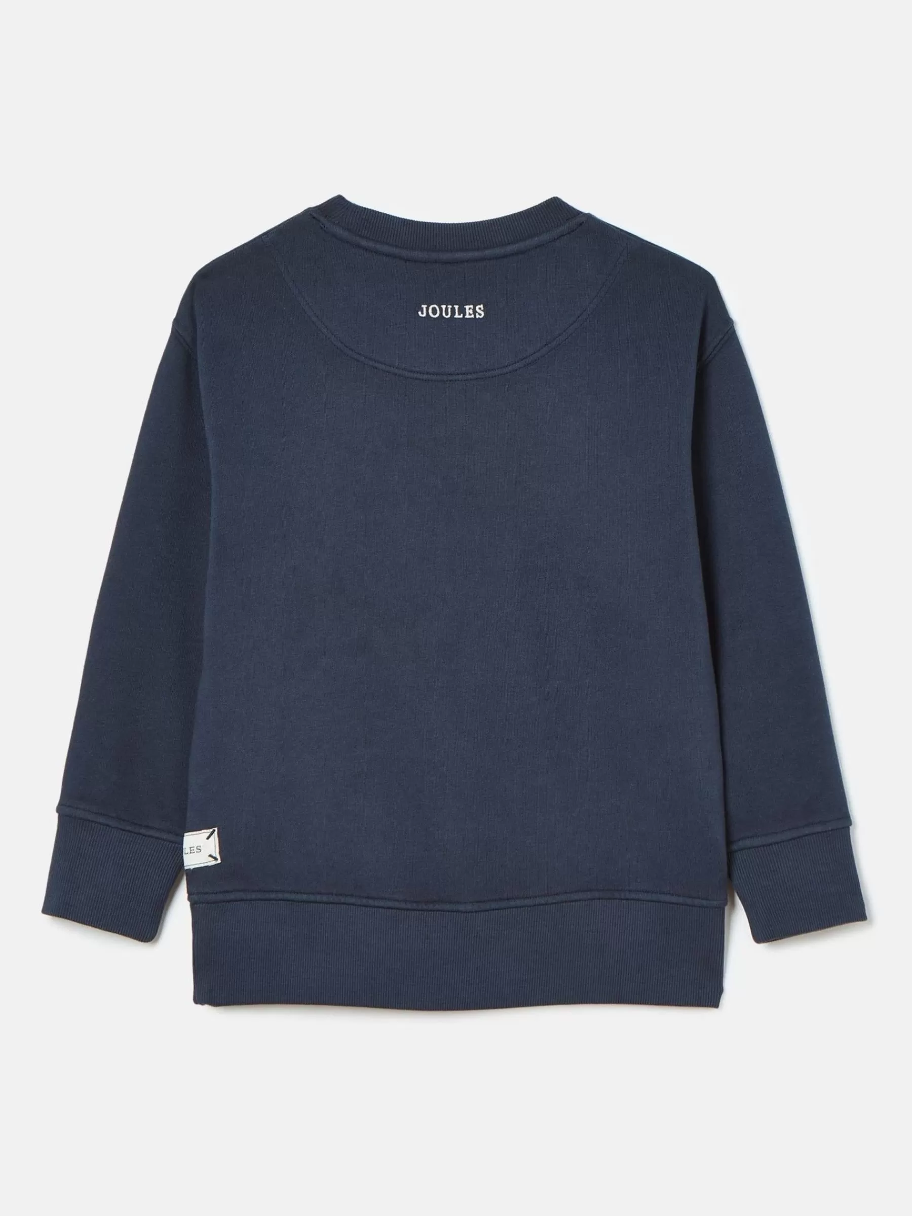 Joules Kids' Sundaze Navy Blue Crew Neck Slogan Sweatshirt NavyBlue Outlet