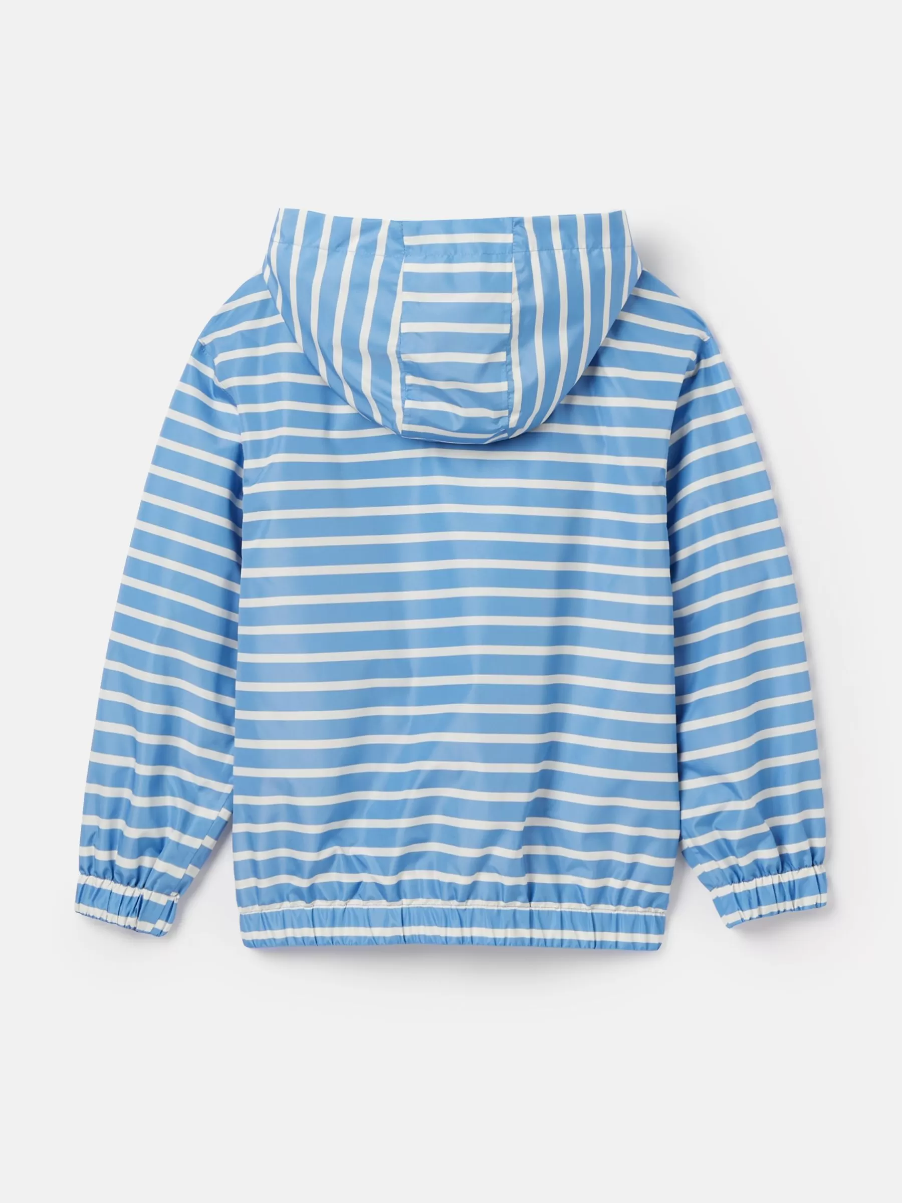 Joules Kids' Windbreaker Blue & White Striped Waterproof Raincoat Blue&WhiteStriped Best