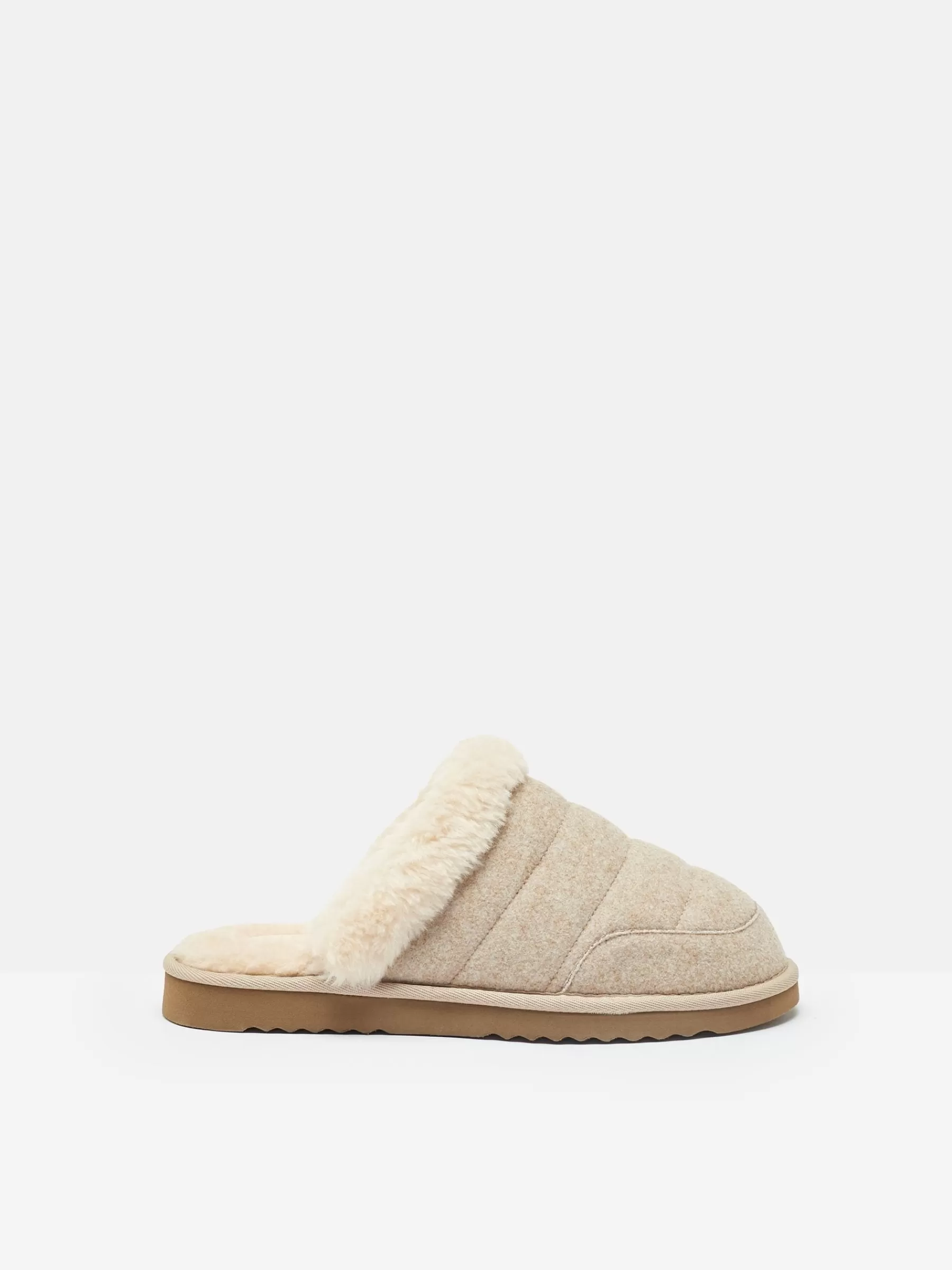 Joules Lazydays Fleece Lined Slippers Oatmeal Shop