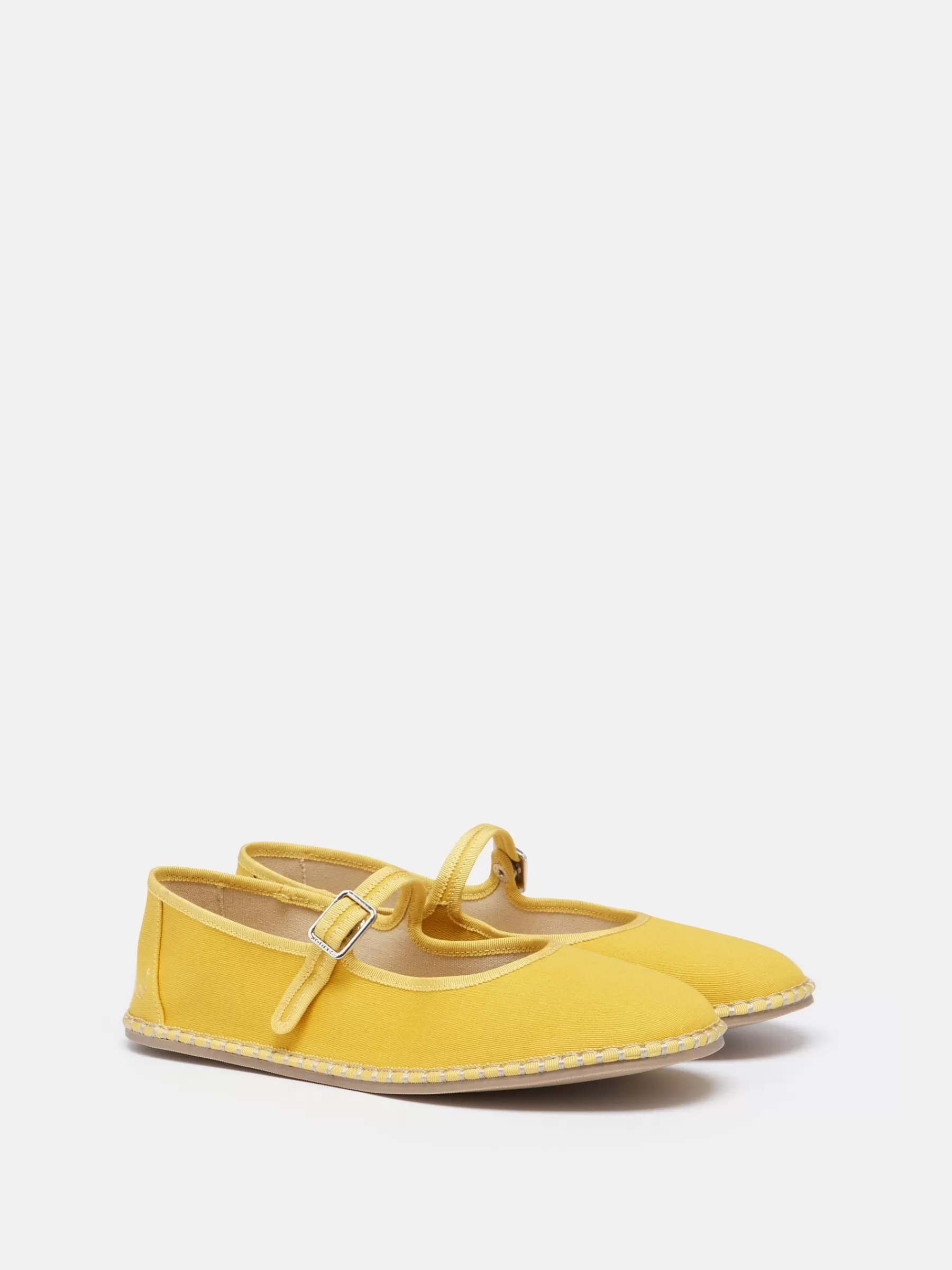 Joules Maddison Canvas Mary Jane Shoes Yellow Store