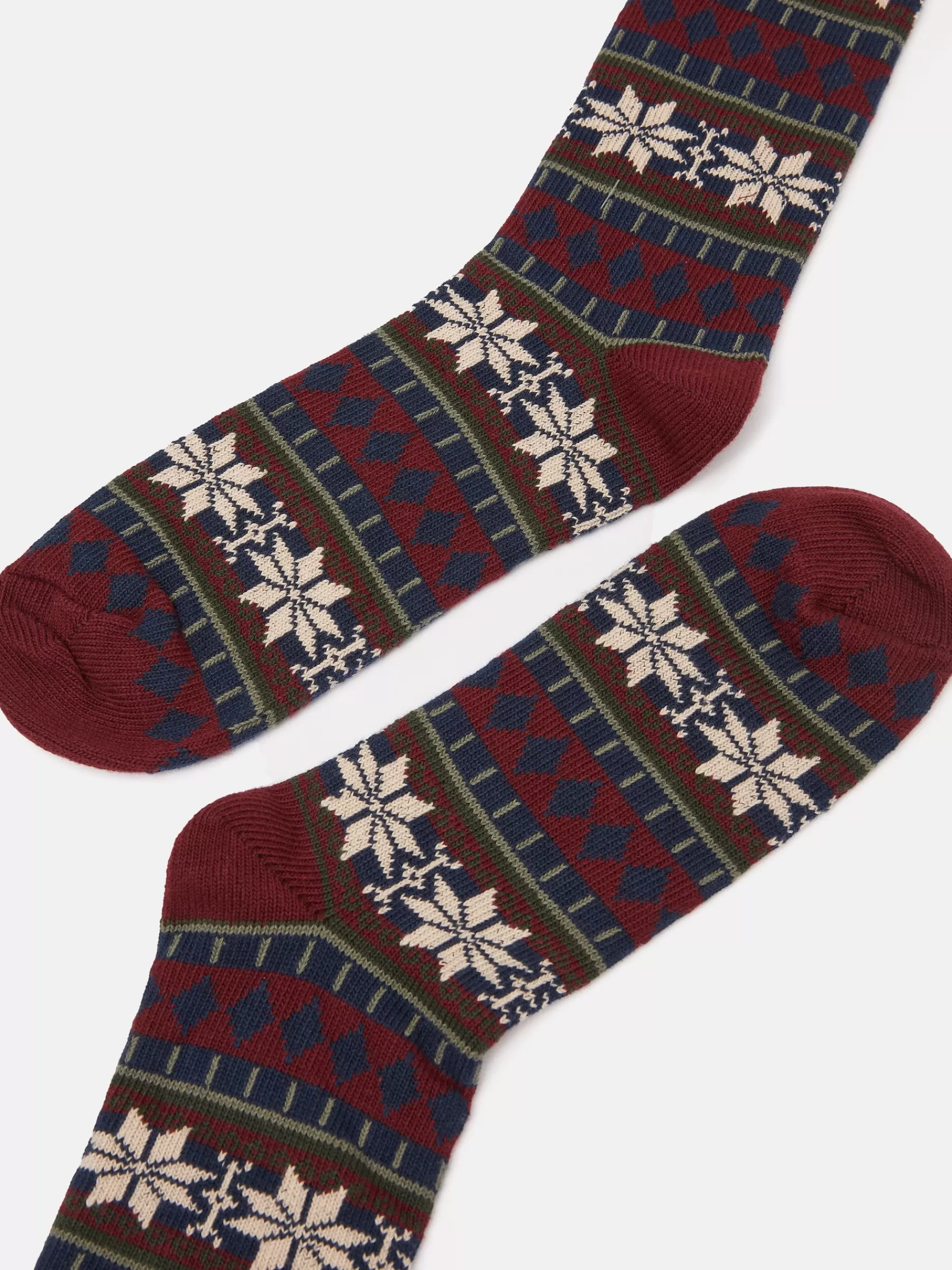 Joules Men's Alby Fair Isle Socks (size 7-12) Multi Best