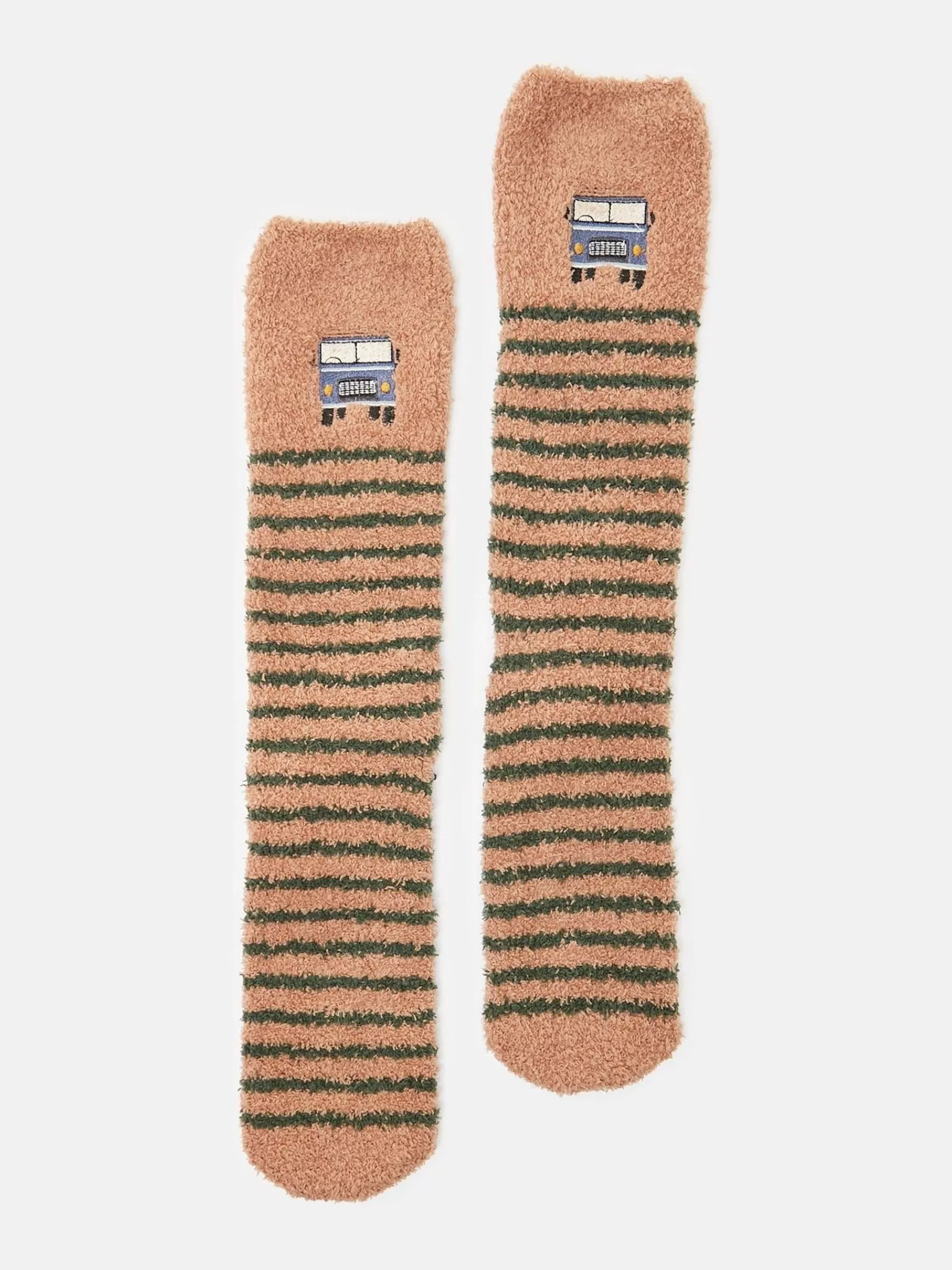 Joules Men's Fluffy Socks Neutral Sale