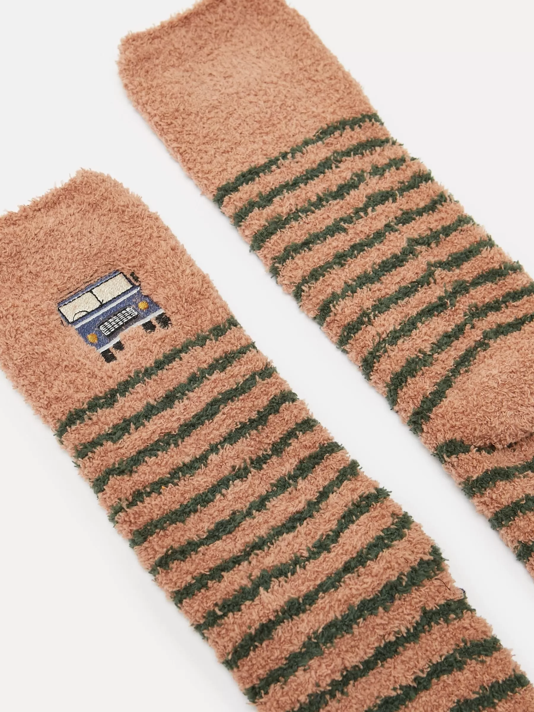 Joules Men's Fluffy Socks Neutral Sale