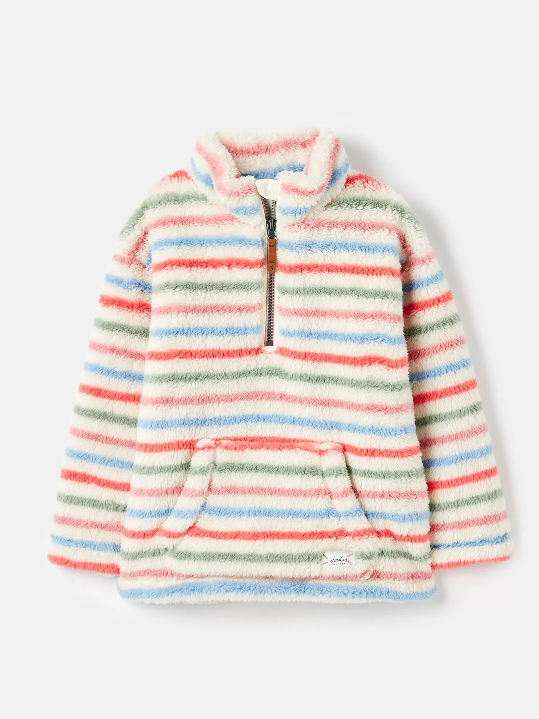 Joules Merridie Quarter Zip Fleece Cream Best Sale