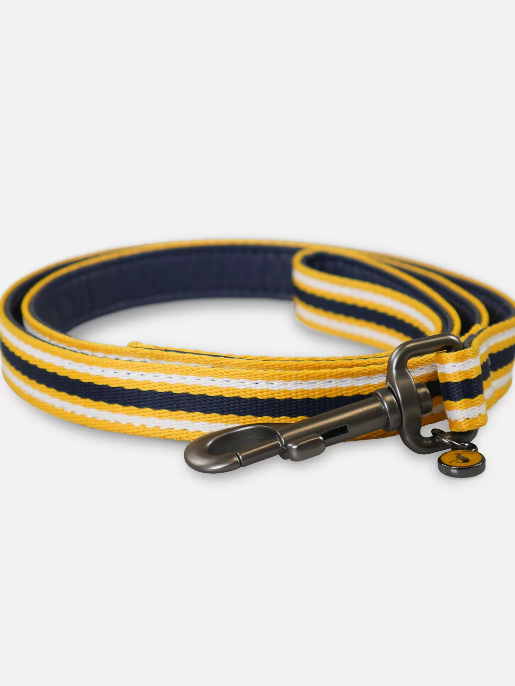 Joules Coastal Stripe Dog Lead Multi Hot