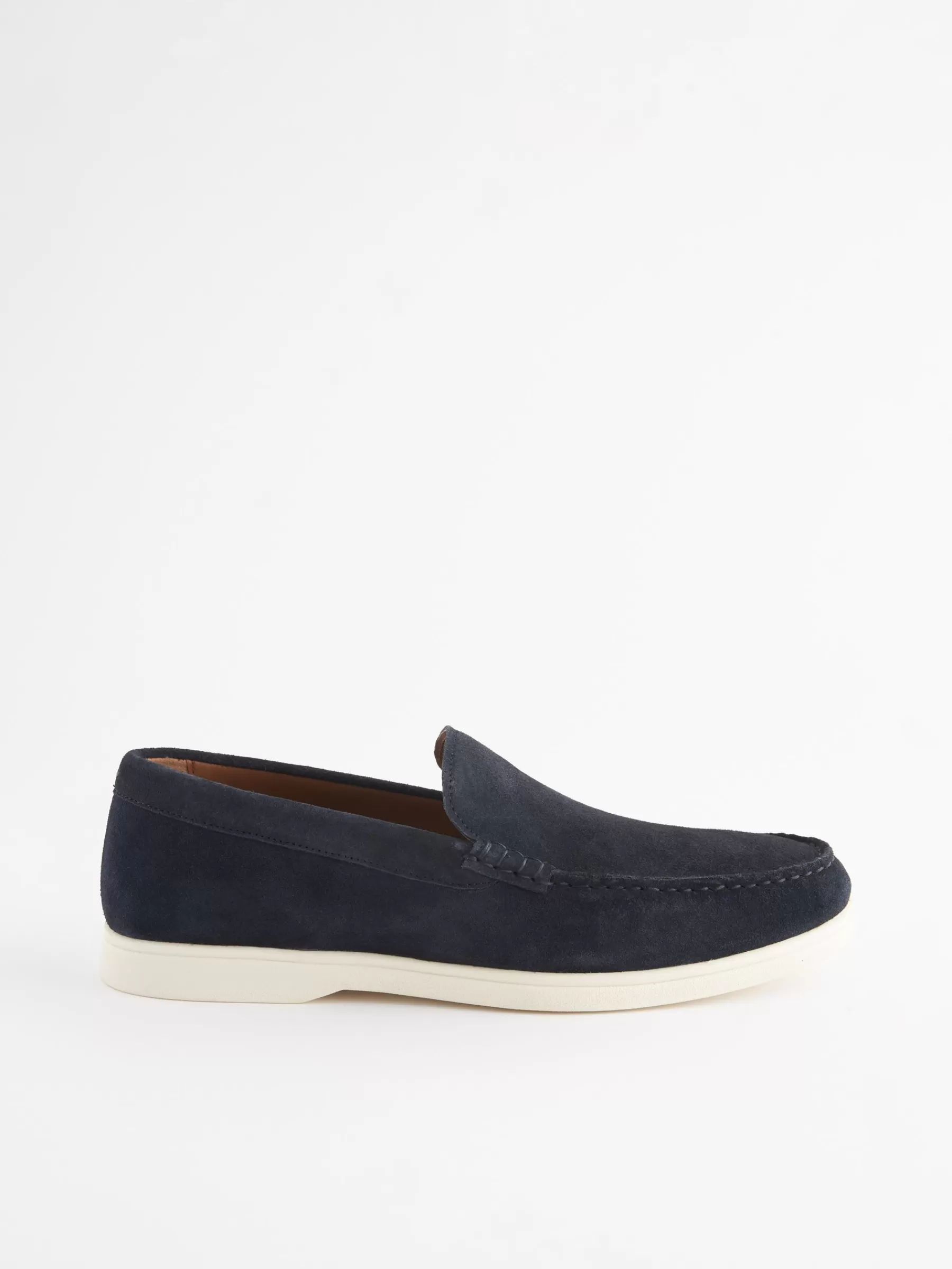 Joules Navy Suede Apron Loafers NavySuede Online