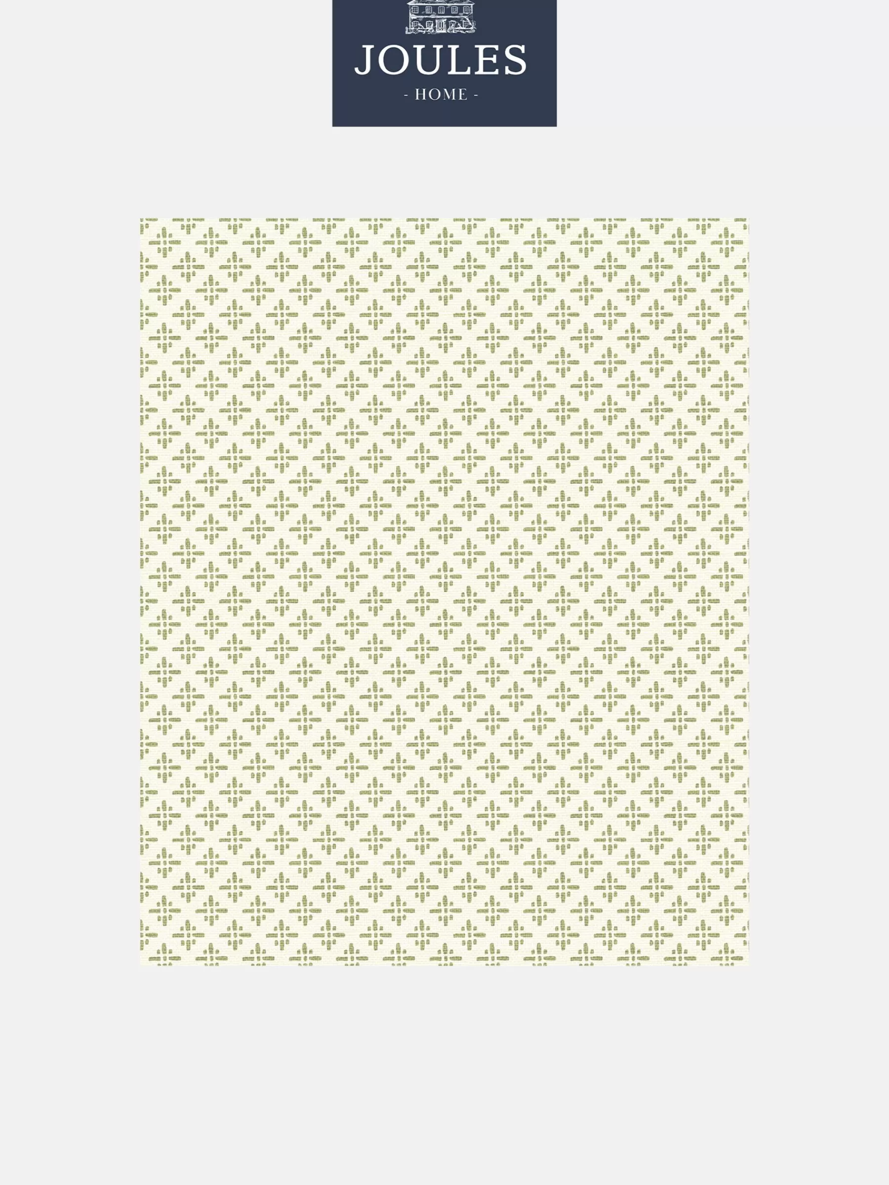 Joules Olive Green Beckett Star 10M Wallpaper OliveGreen Shop