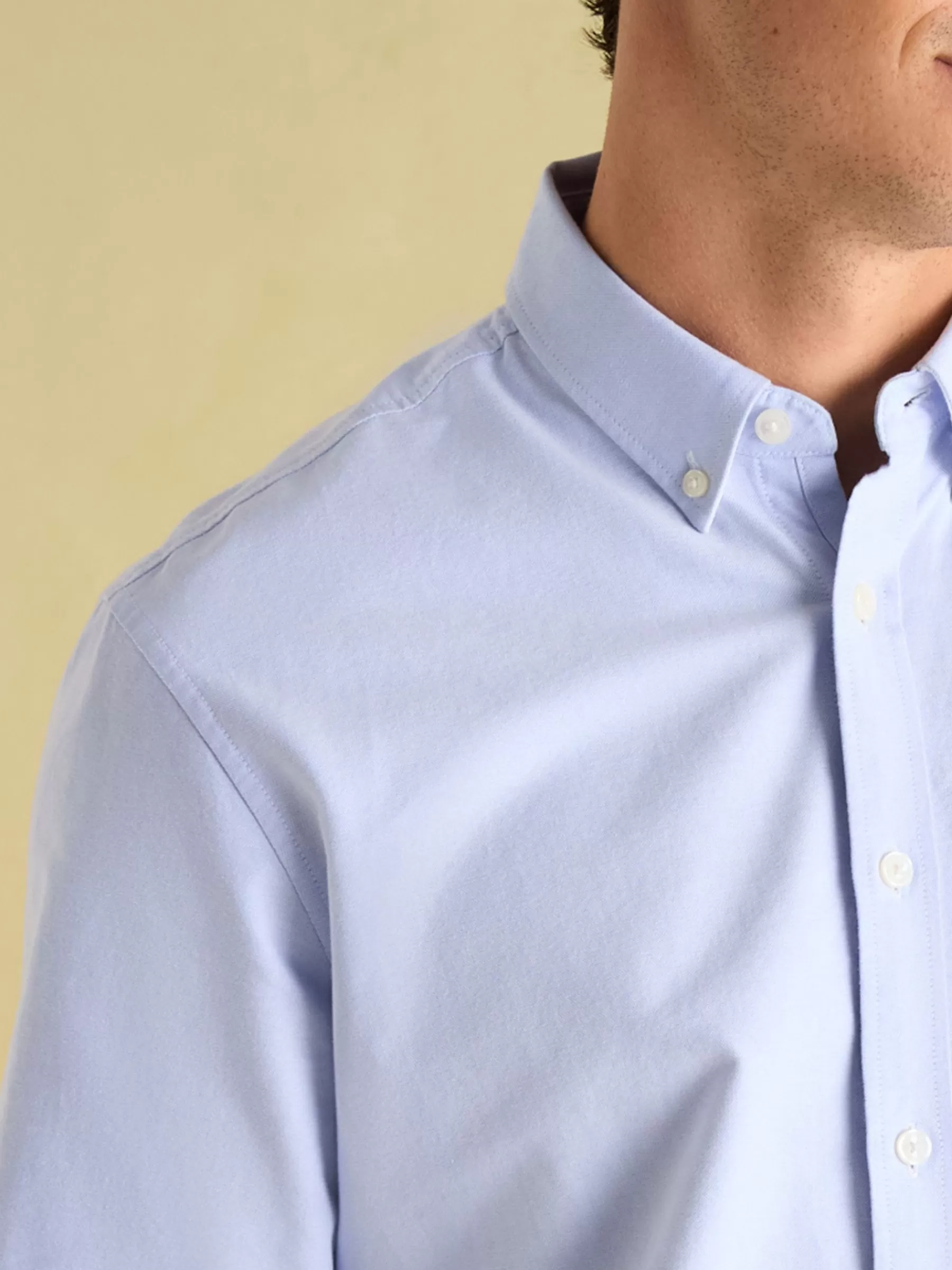 Joules Oxford Long Sleeve Classic Fit Shirt Blue Cheap