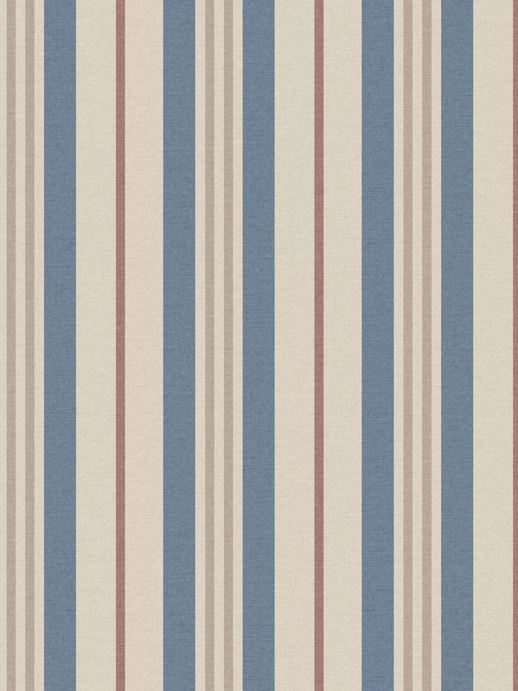 Joules Grove Stripe 10M Wallpaper Pink/Blue Outlet