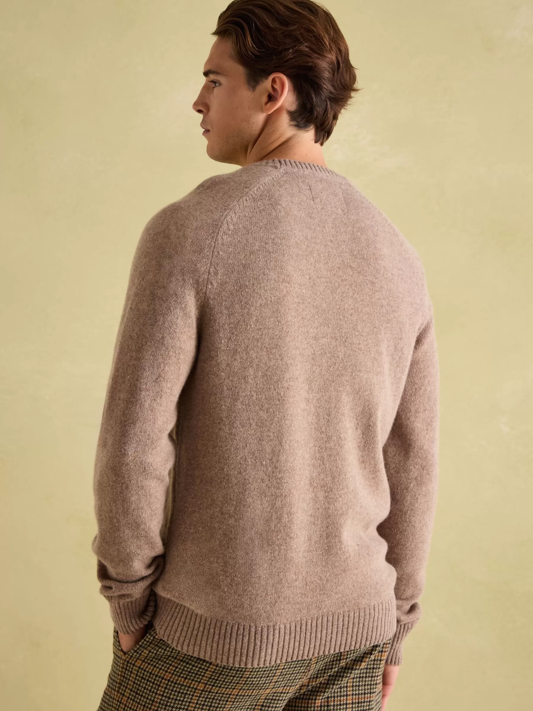 Joules Rowley Lambswool Crew Neck Jumper Cream Best