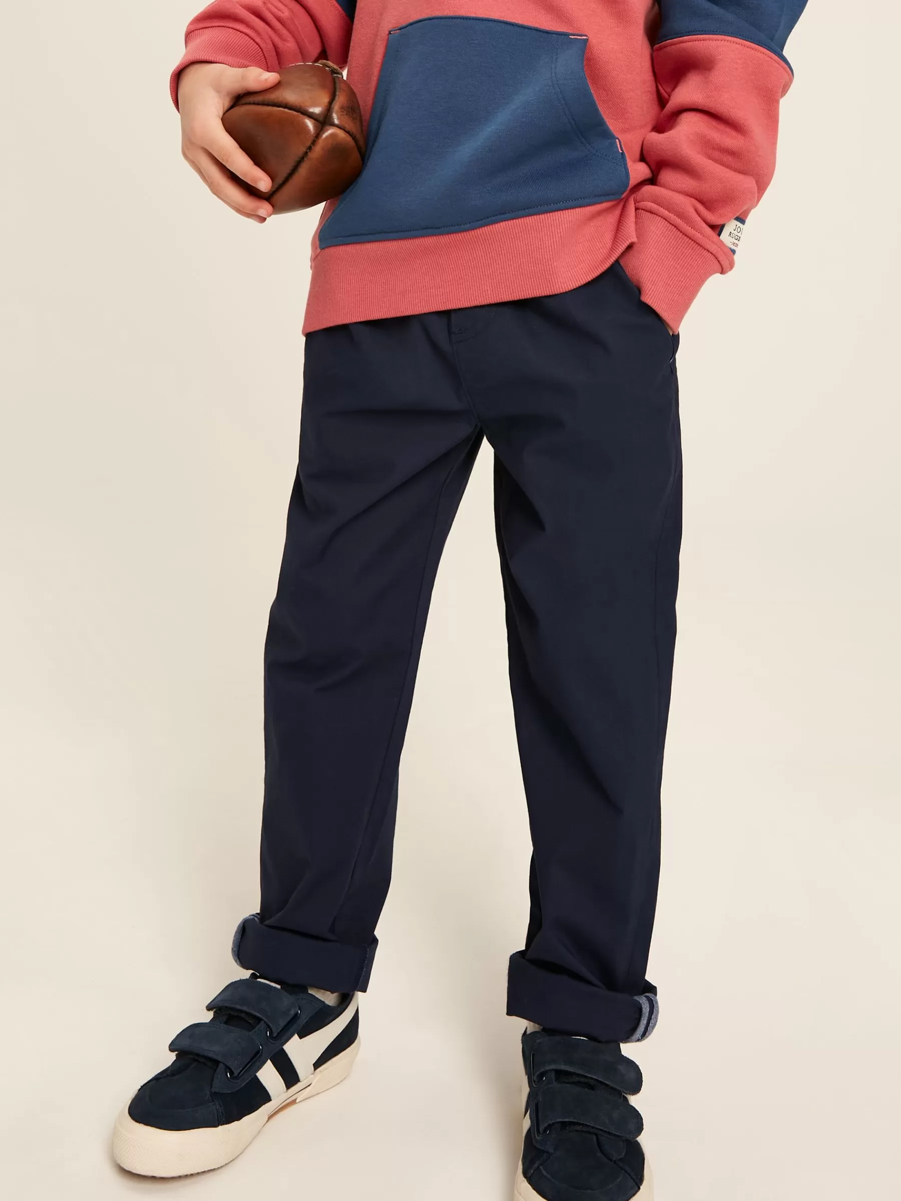 Joules Samson Navy Blue Chino Trousers NavyBlue Outlet