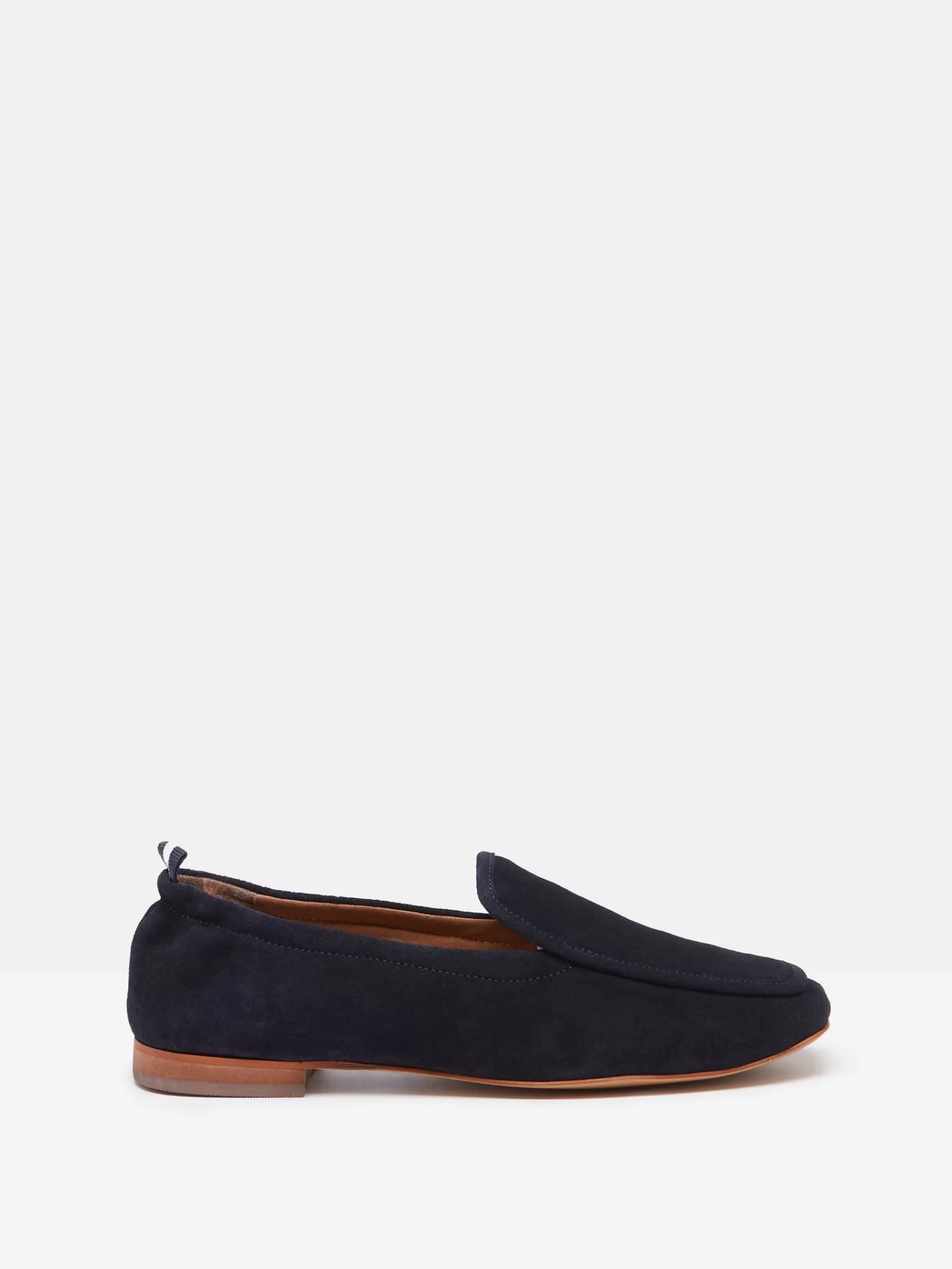 Joules Sloane Narrow Fit Navy Blue Suede Loafers NavyBlue Cheap