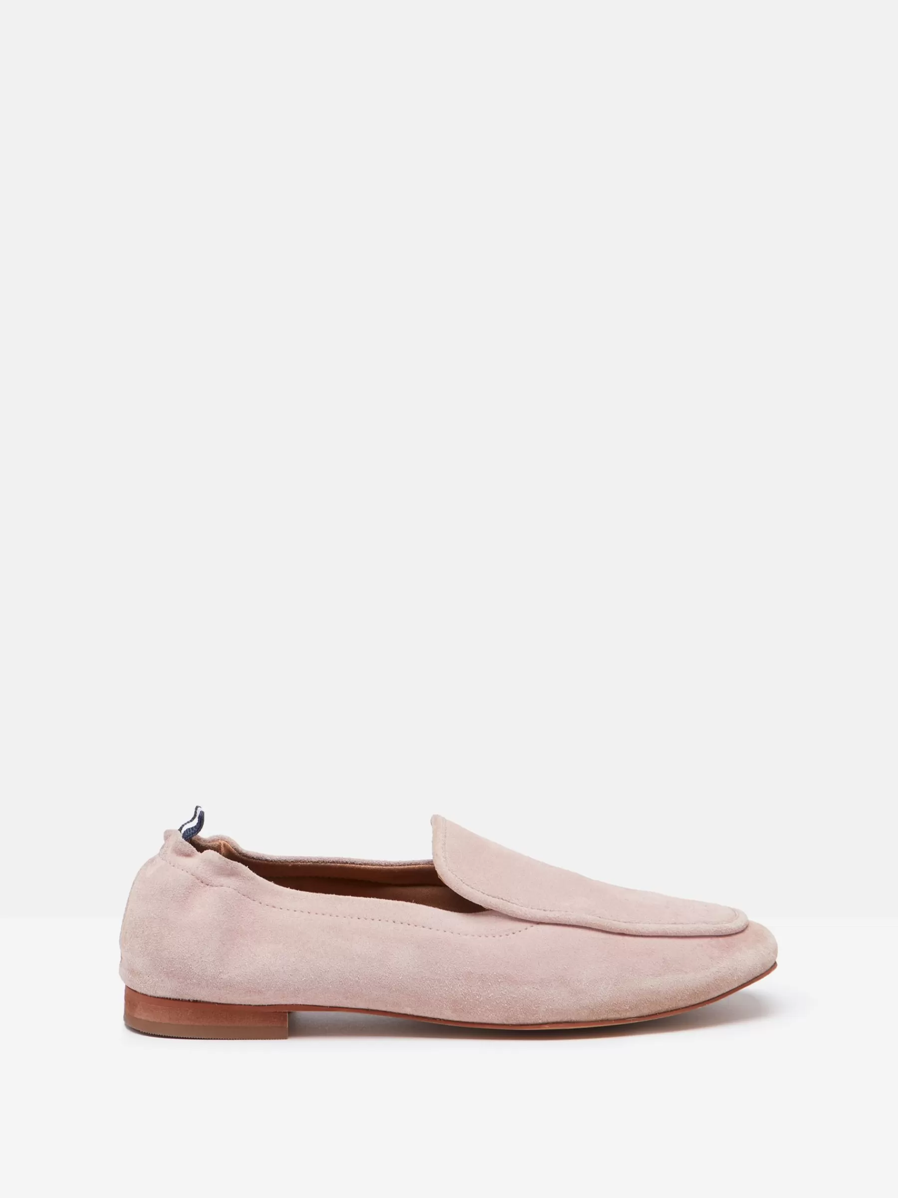 Joules Sloane Narrow Fit Suede Loafers Pink Cheap